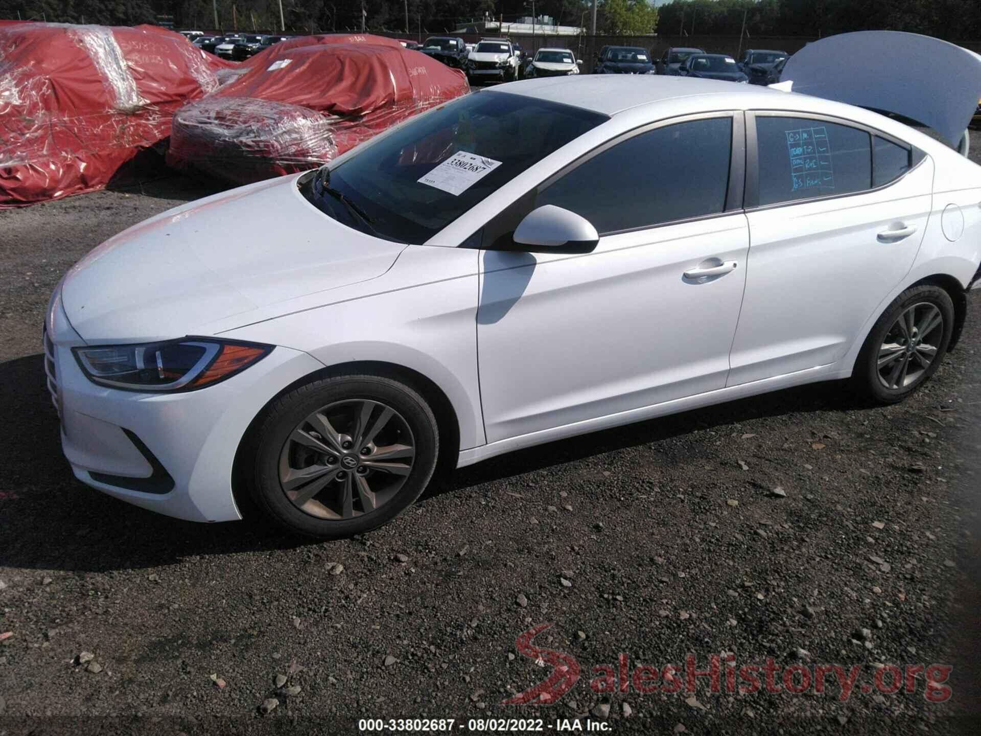 5NPD84LF2JH260857 2018 HYUNDAI ELANTRA