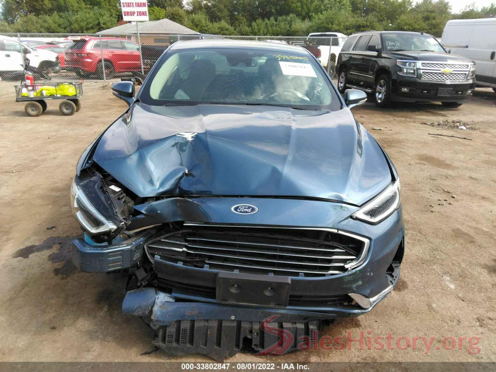 3FA6P0CD7KR151088 2019 FORD FUSION