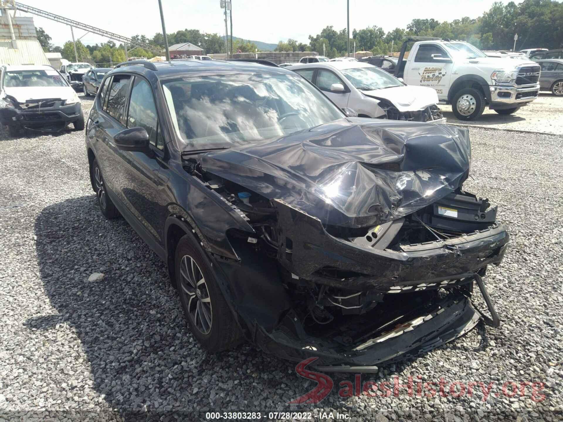 3VV1B7AXXMM022840 2021 VOLKSWAGEN TIGUAN