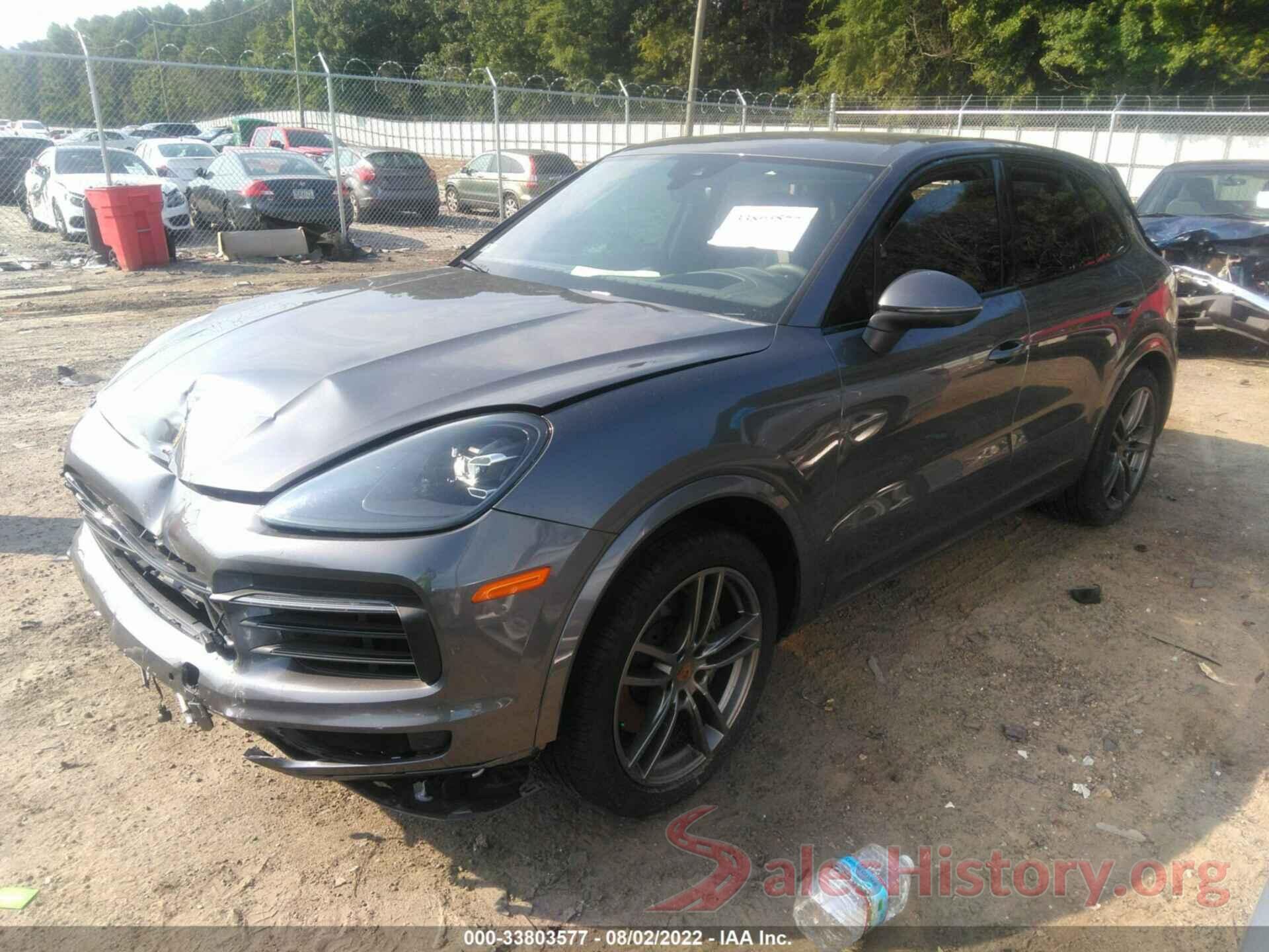 WP1AA2AY1MDA03858 2021 PORSCHE CAYENNE