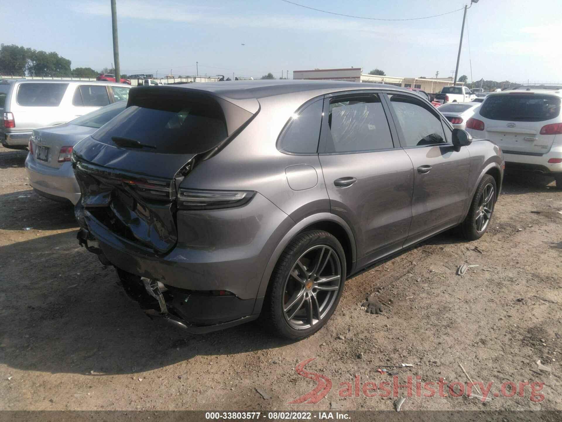 WP1AA2AY1MDA03858 2021 PORSCHE CAYENNE