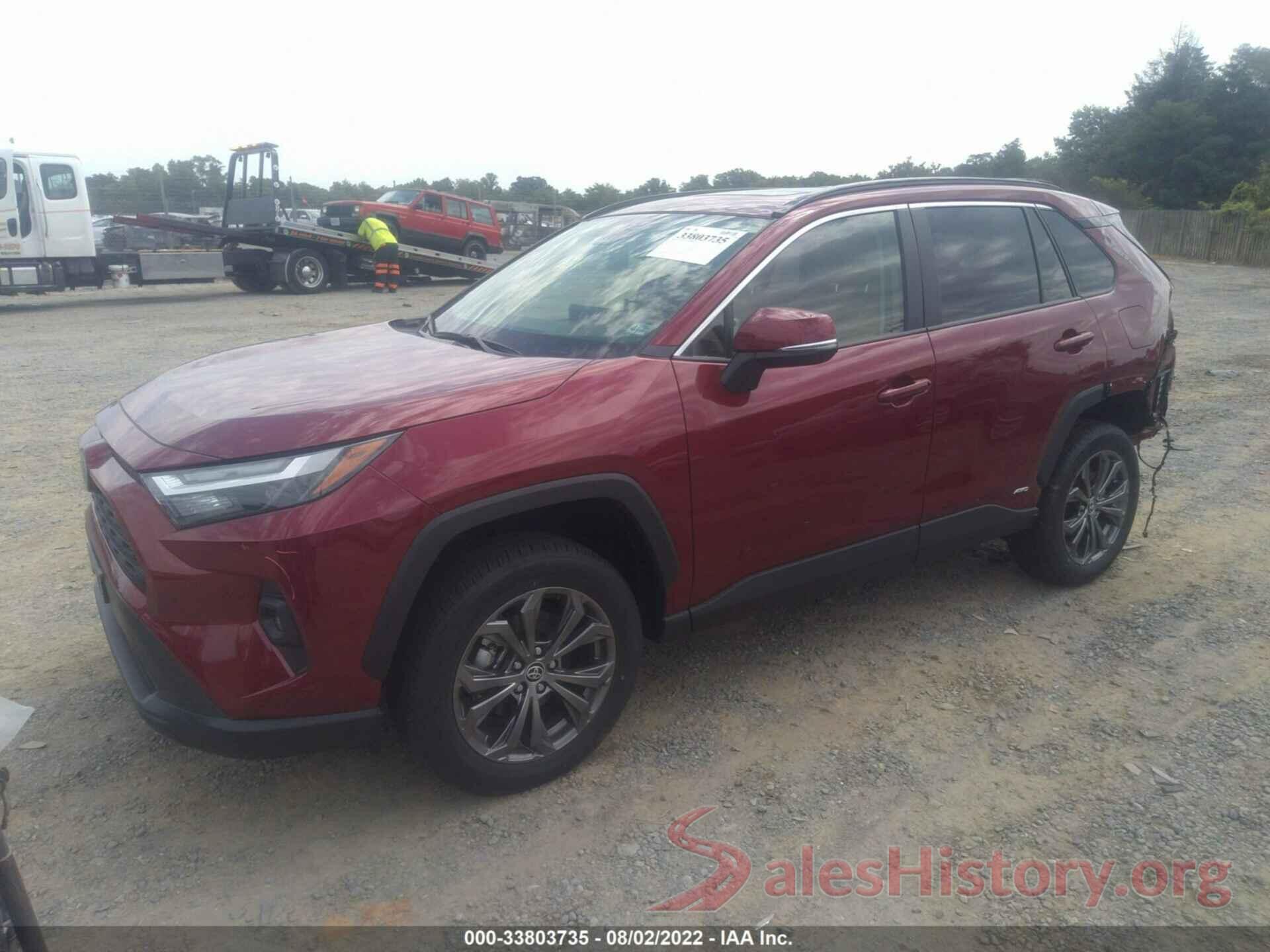 JTMB6RFV3ND052592 2022 TOYOTA RAV4