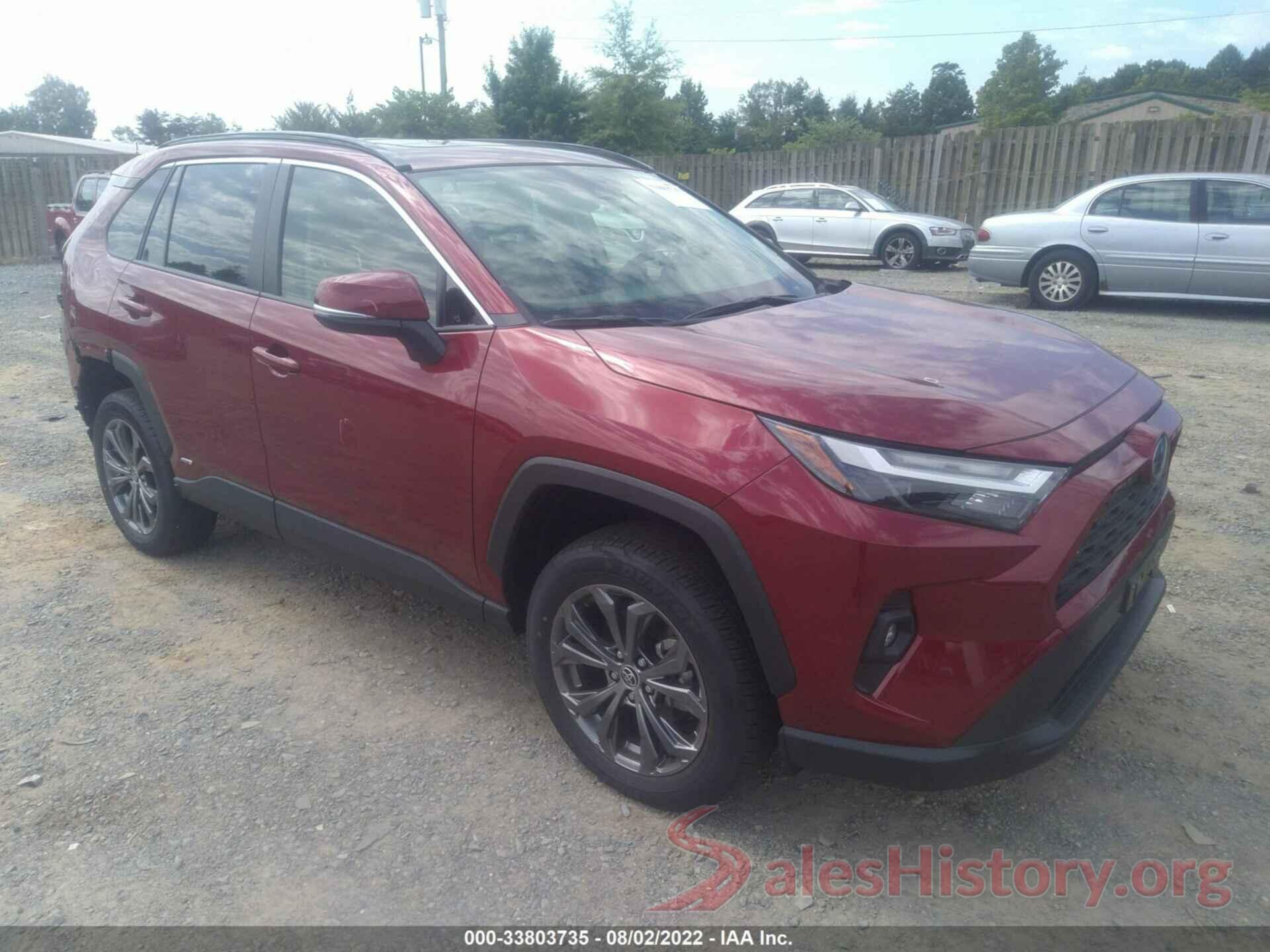 JTMB6RFV3ND052592 2022 TOYOTA RAV4