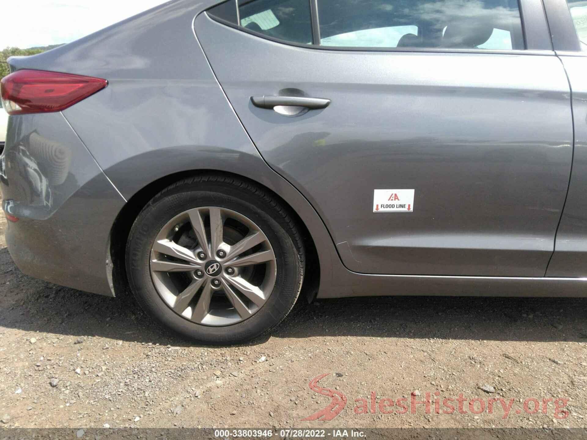 5NPD84LF8JH370960 2018 HYUNDAI ELANTRA