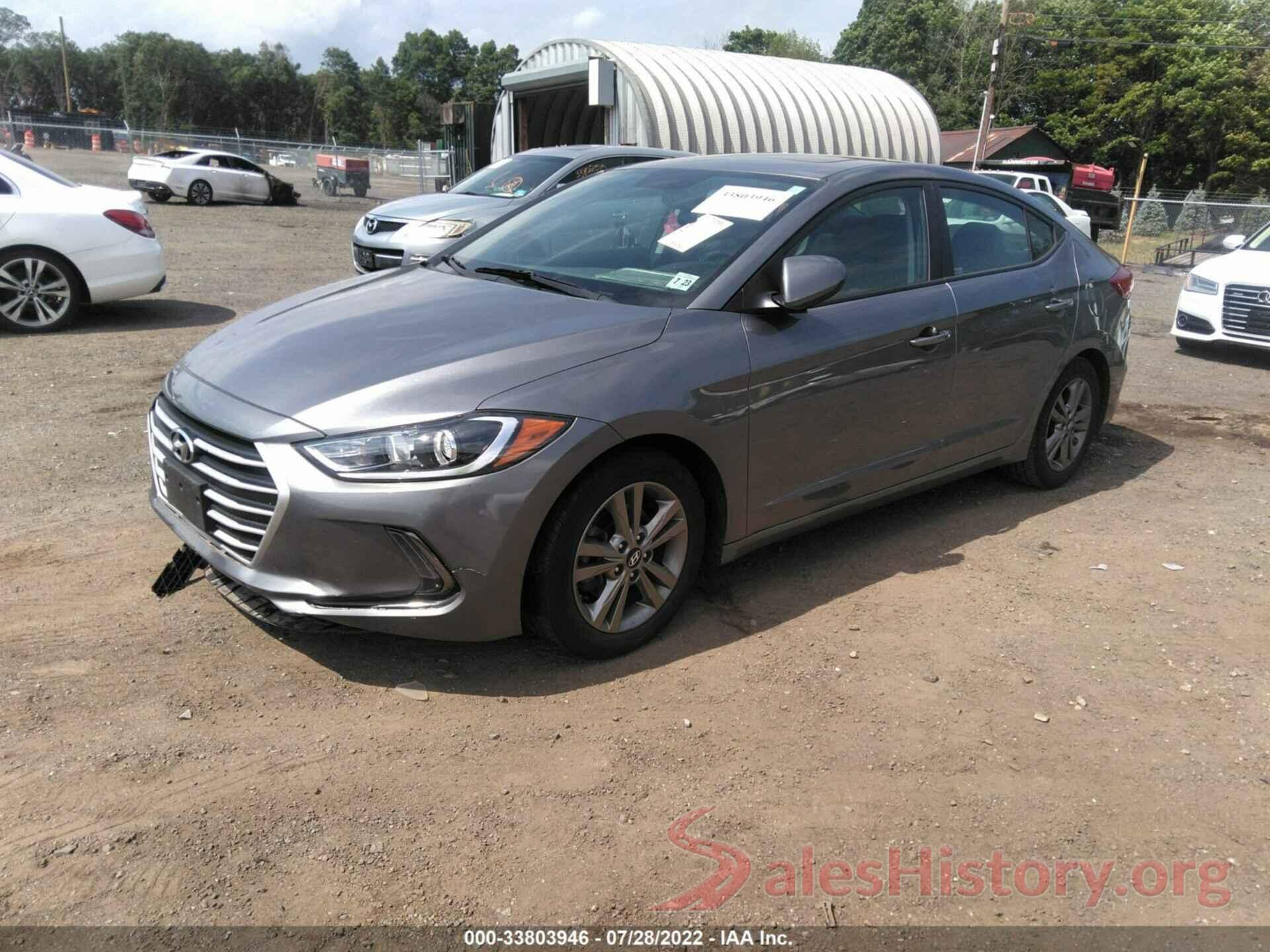 5NPD84LF8JH370960 2018 HYUNDAI ELANTRA