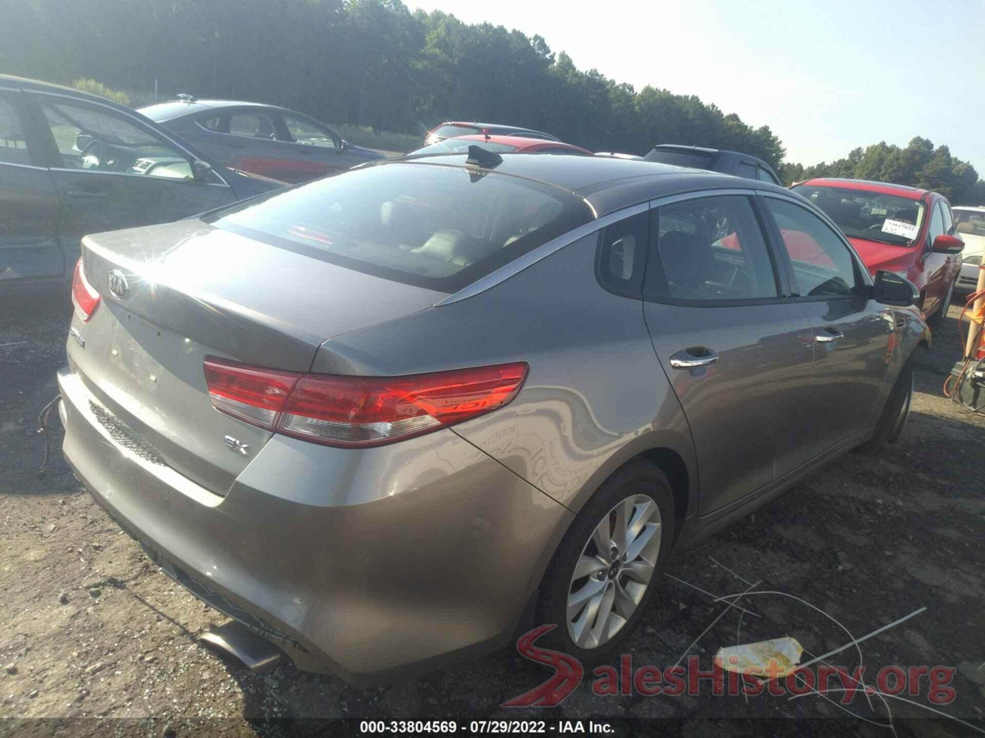 5XXGU4L36JG191651 2018 KIA OPTIMA