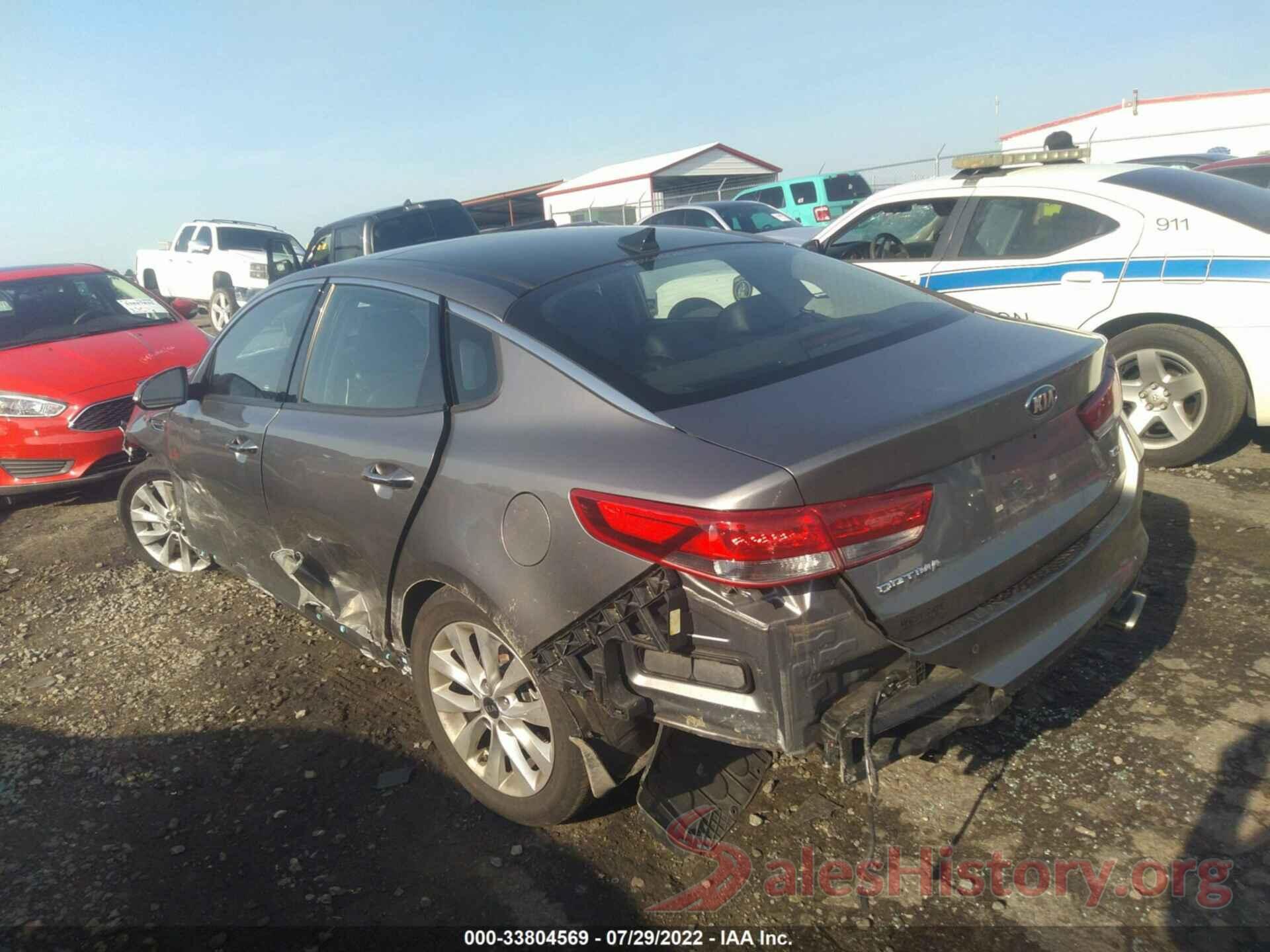 5XXGU4L36JG191651 2018 KIA OPTIMA