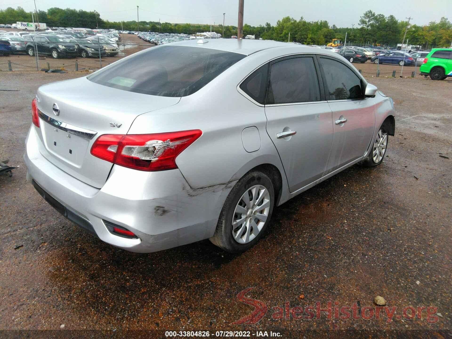 3N1AB7AP5HY360744 2017 NISSAN SENTRA