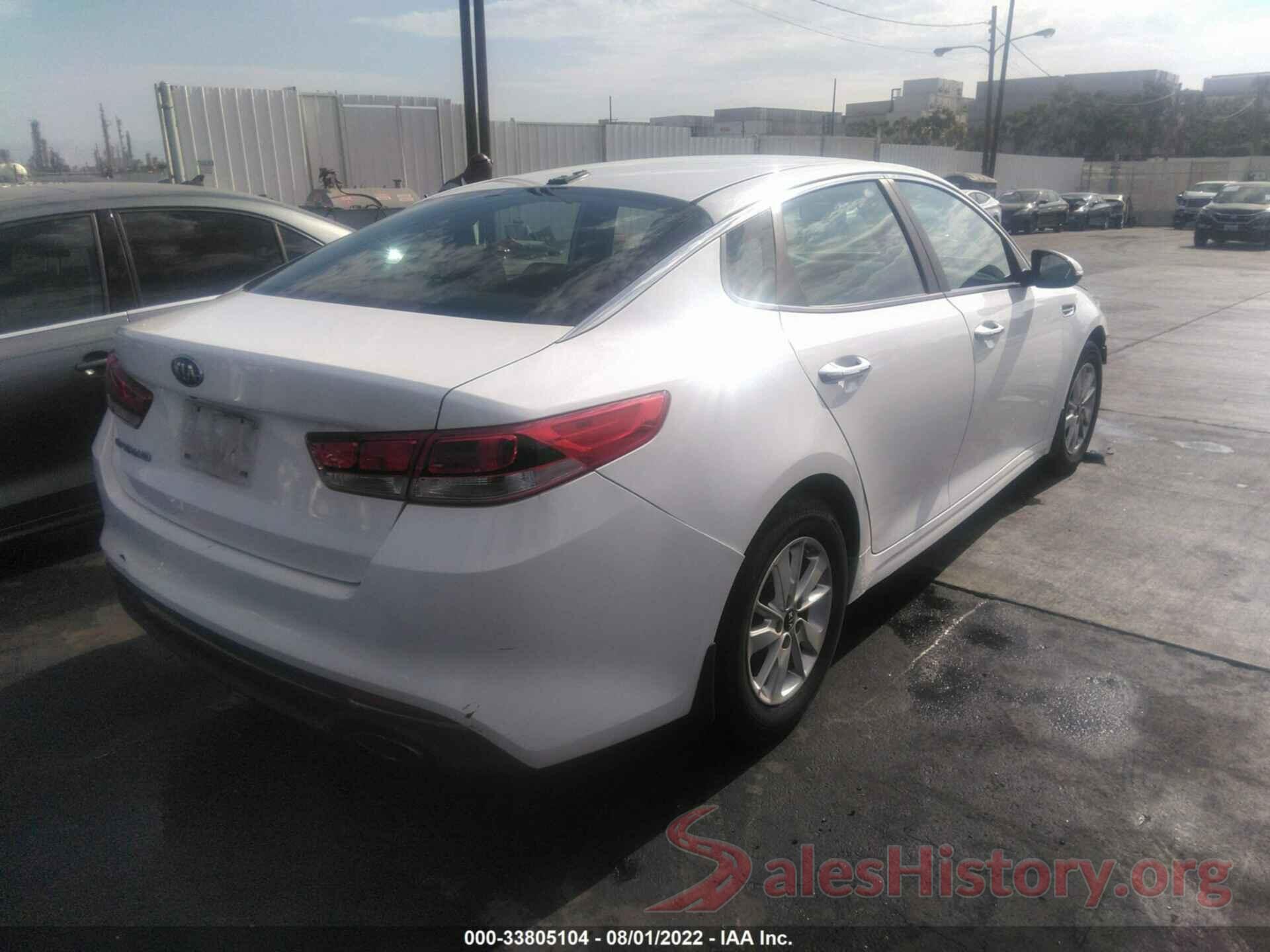 5XXGT4L36GG049392 2016 KIA OPTIMA