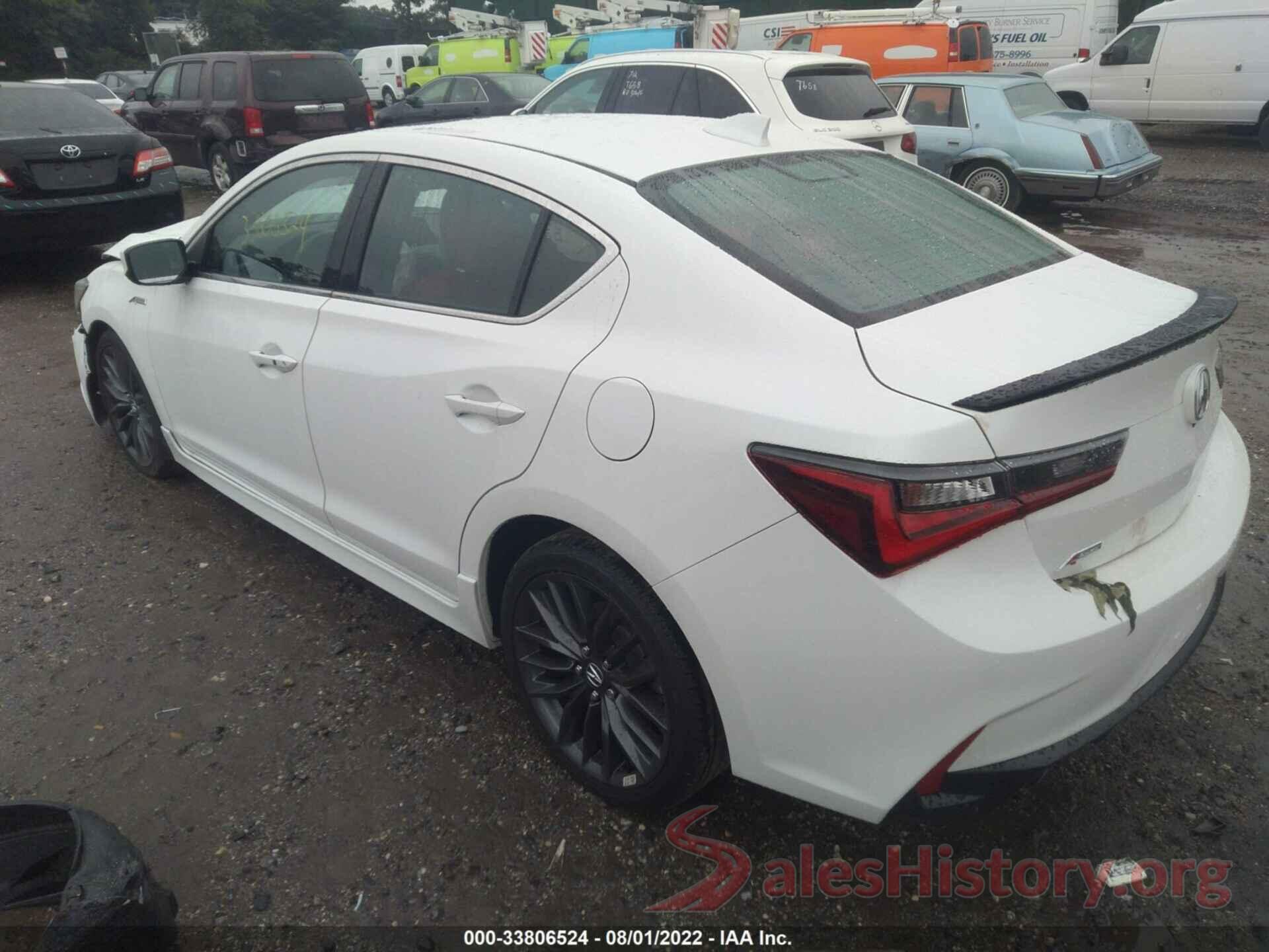 19UDE2F87NA005436 2022 ACURA ILX