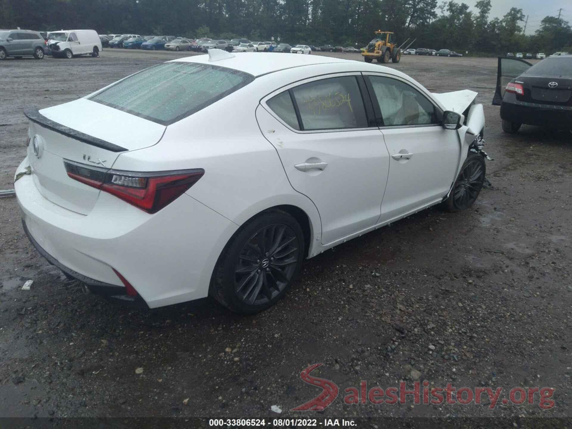 19UDE2F87NA005436 2022 ACURA ILX