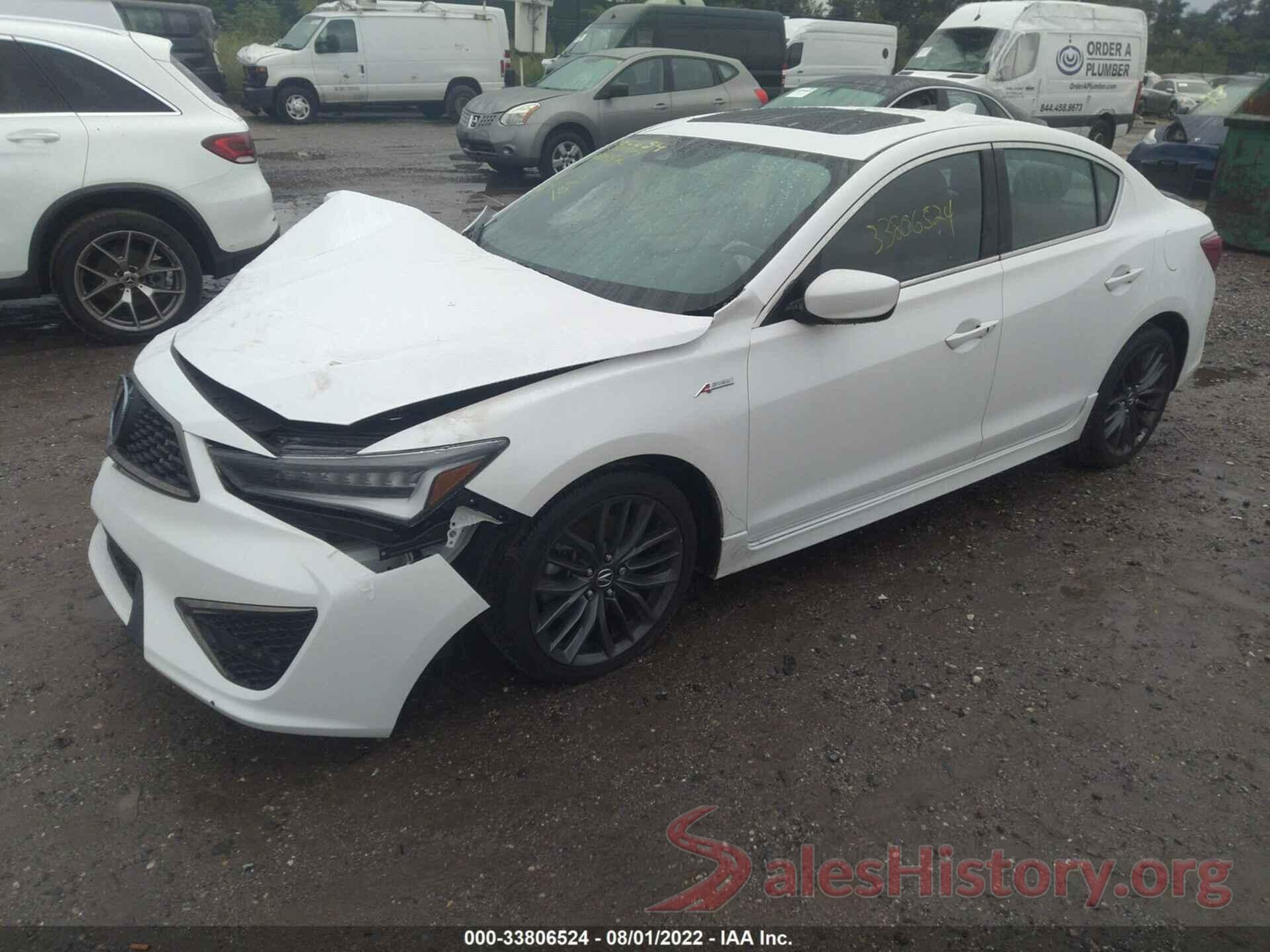 19UDE2F87NA005436 2022 ACURA ILX