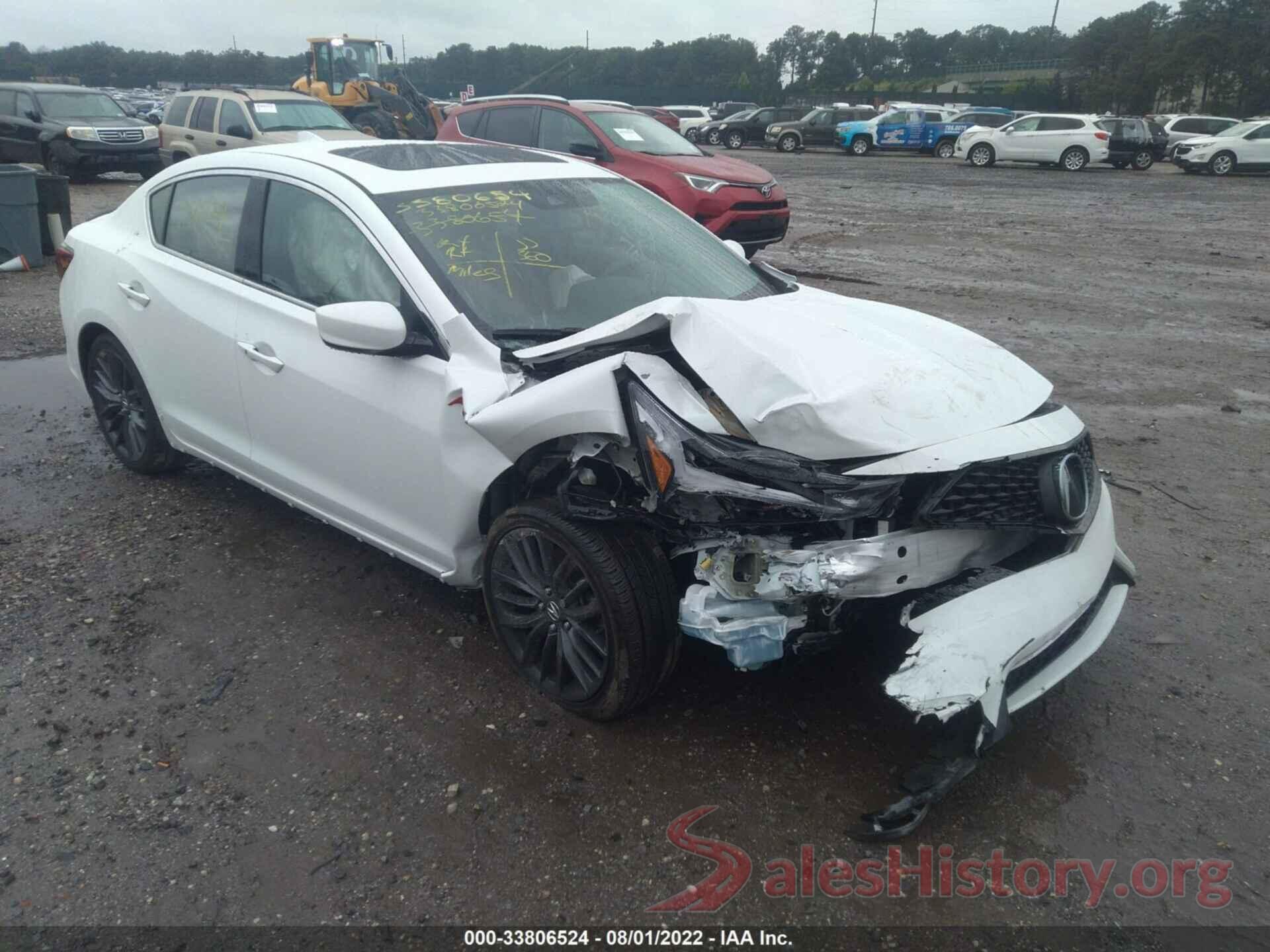 19UDE2F87NA005436 2022 ACURA ILX