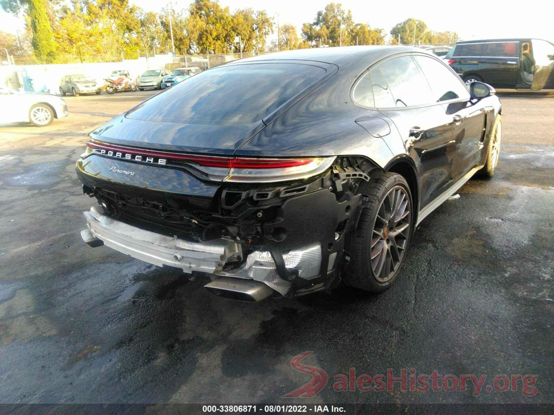 WP0AJ2A70ML112147 2021 PORSCHE PANAMERA