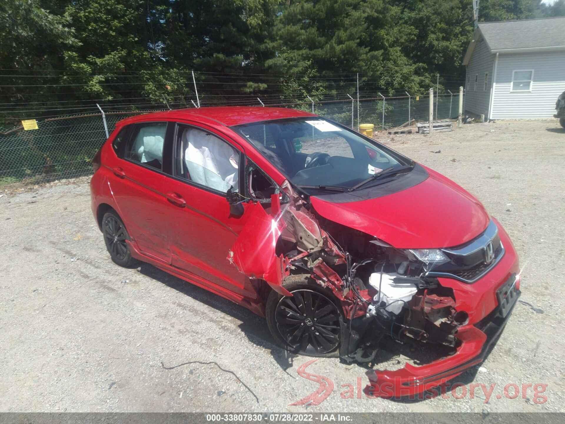 3HGGK5H61KM740219 2019 HONDA FIT