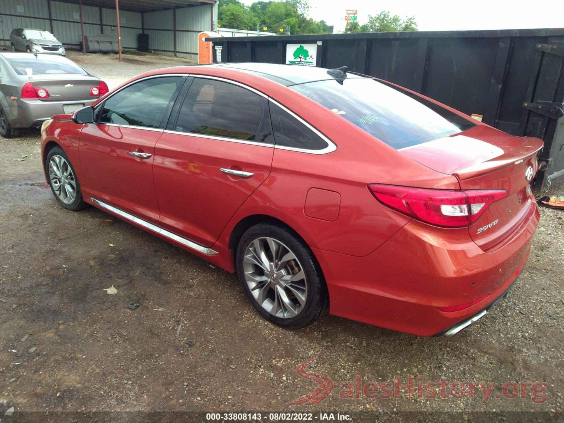 5NPE34AB4FH177490 2015 HYUNDAI SONATA