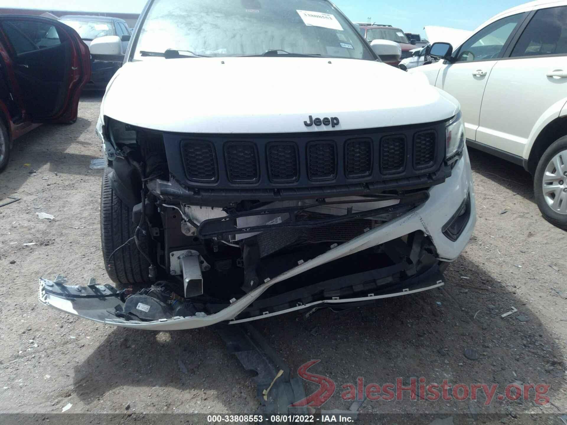 3C4NJCBB6LT230023 2020 JEEP COMPASS