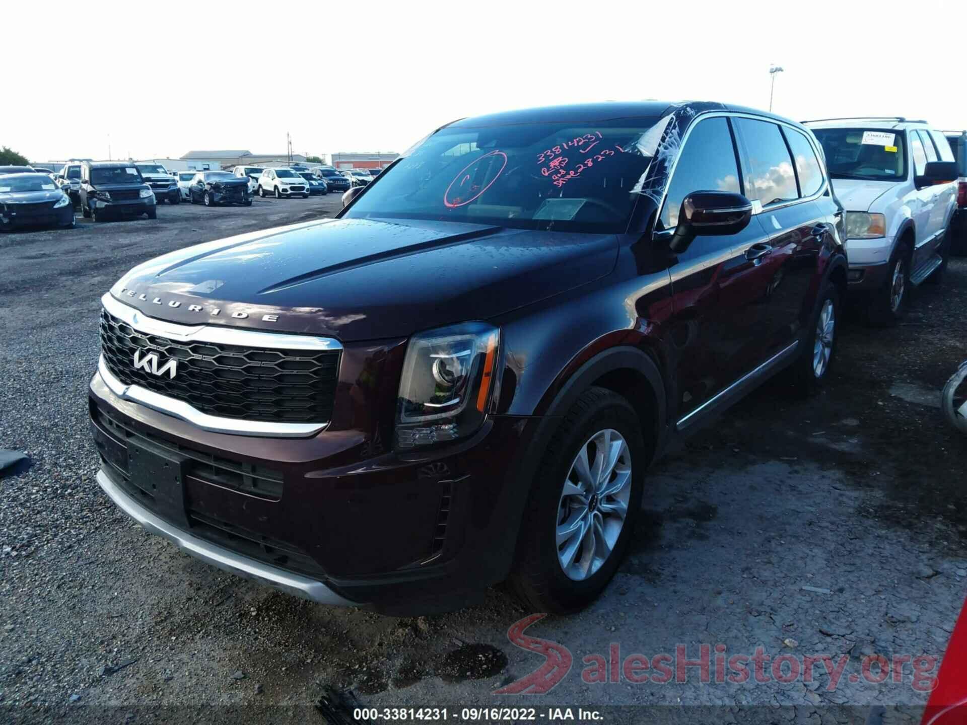 5XYP2DHC1NG218965 2022 KIA TELLURIDE