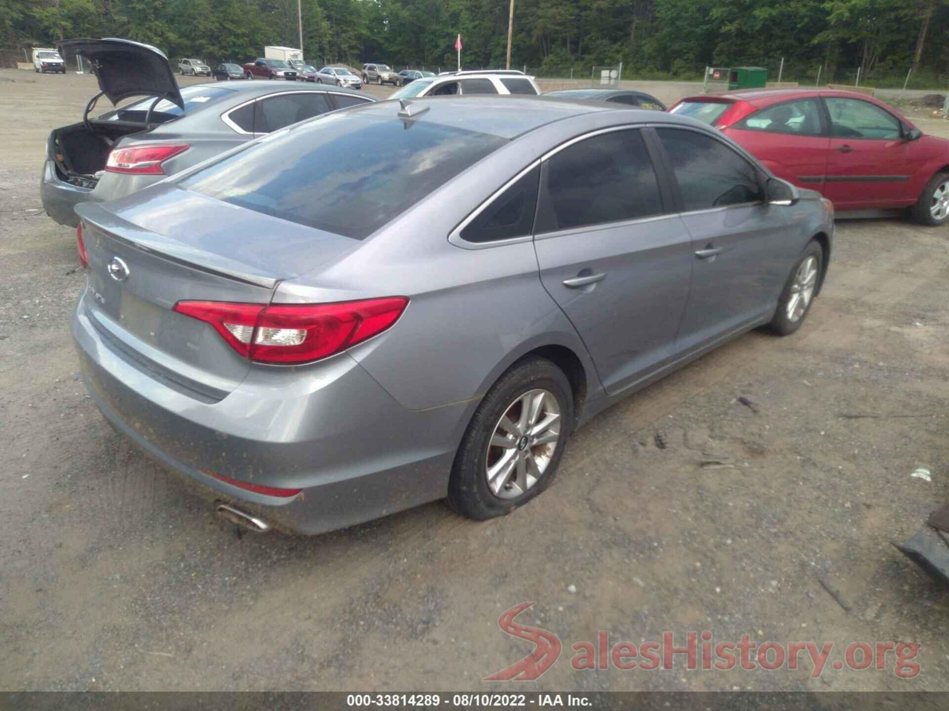 5NPE24AF9FH128291 2015 HYUNDAI SONATA