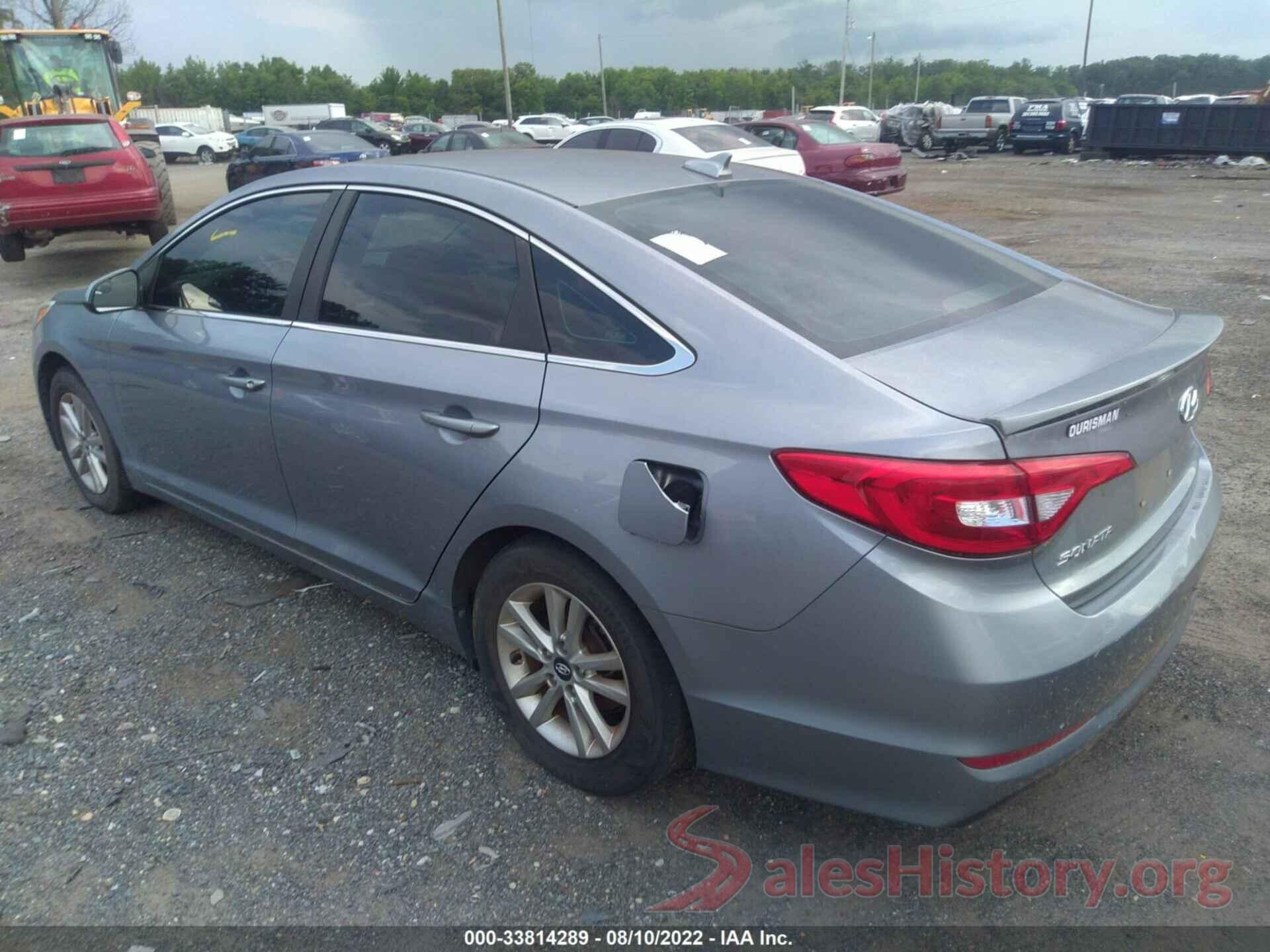 5NPE24AF9FH128291 2015 HYUNDAI SONATA