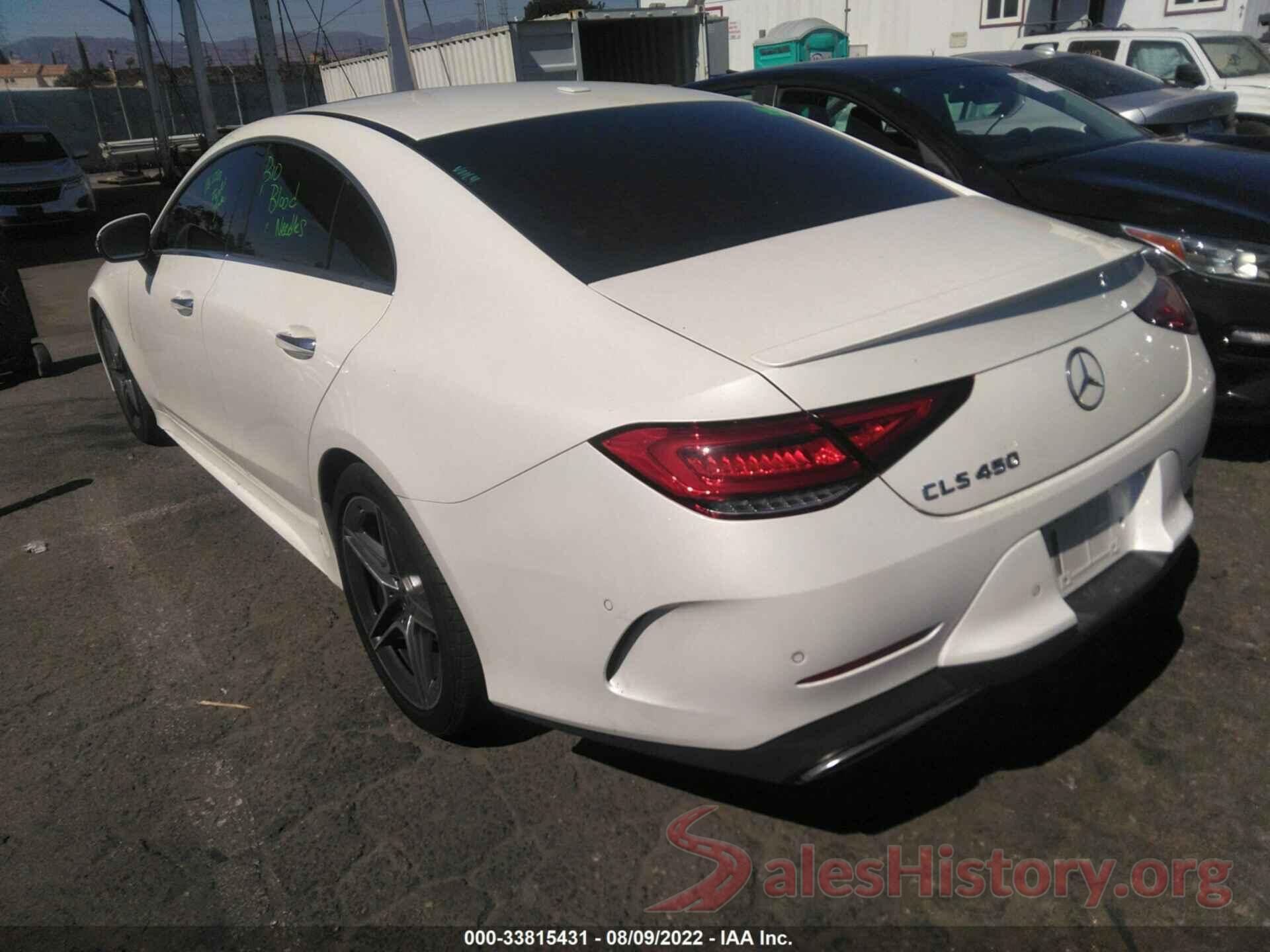 WDD2J5JB7KA041991 2019 MERCEDES-BENZ CLS