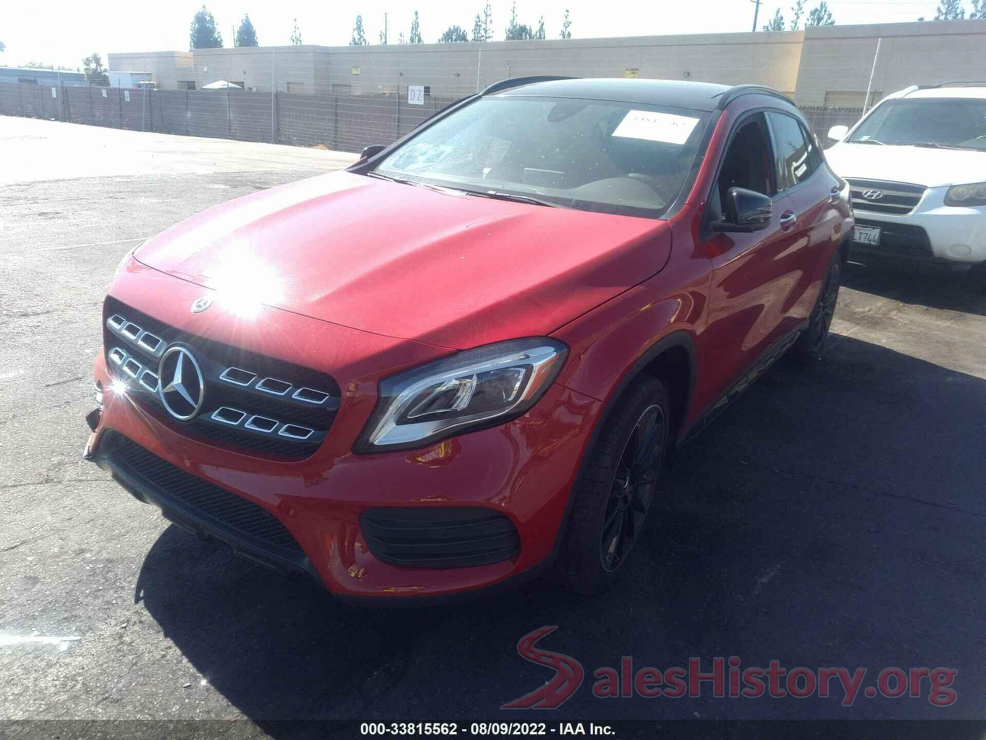 WDCTG4EB6JJ520221 2018 MERCEDES-BENZ GLA