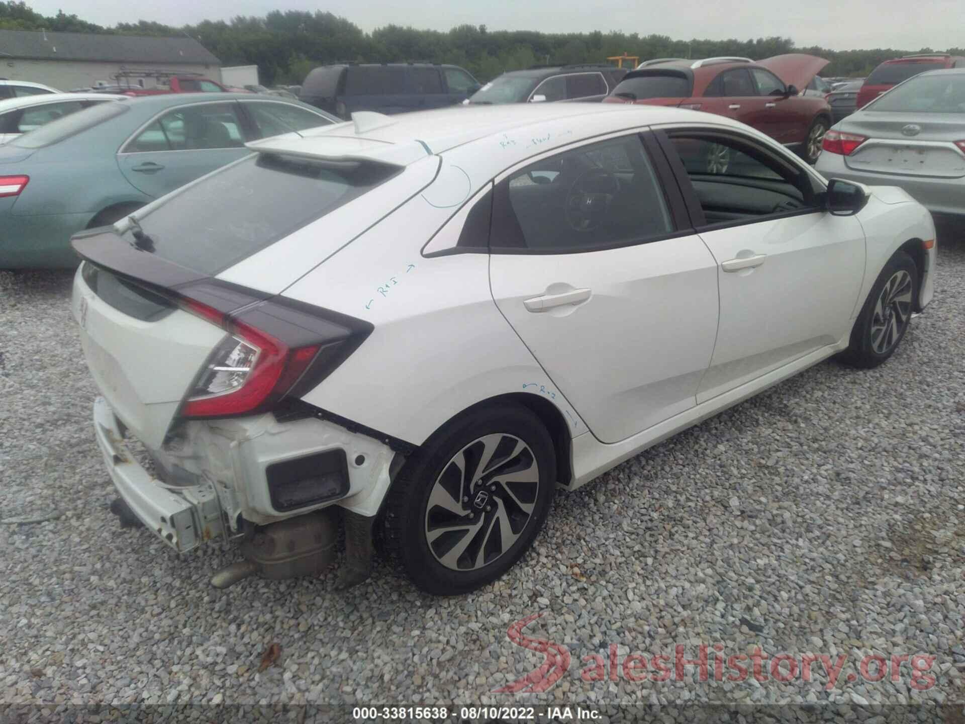 SHHFK7H38KU215219 2019 HONDA CIVIC HATCHBACK