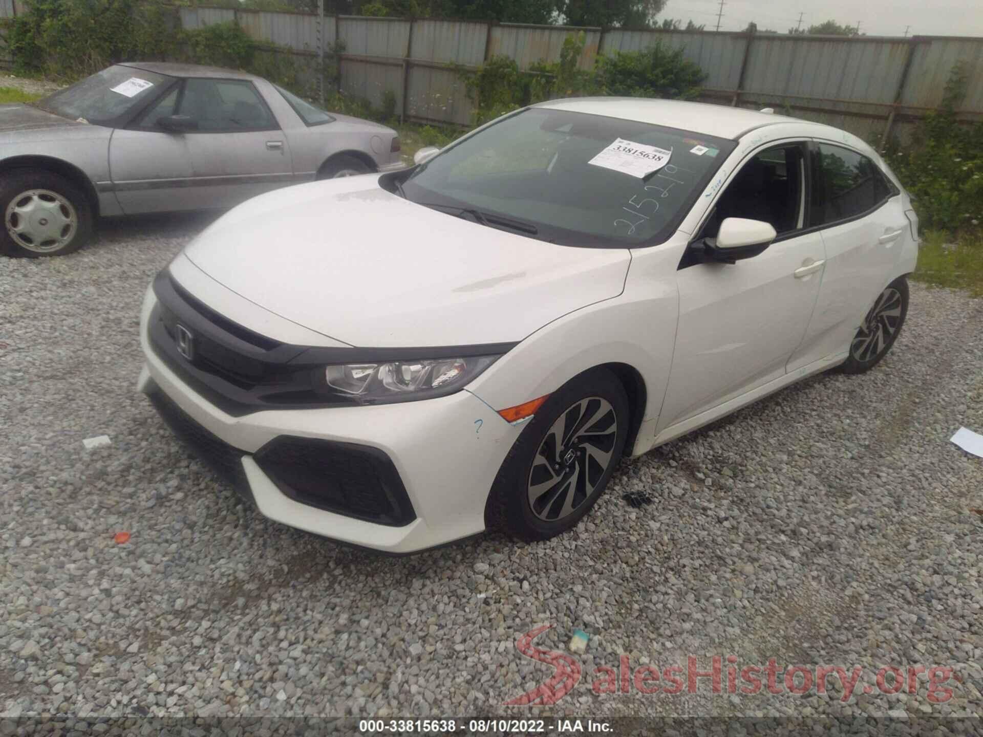 SHHFK7H38KU215219 2019 HONDA CIVIC HATCHBACK