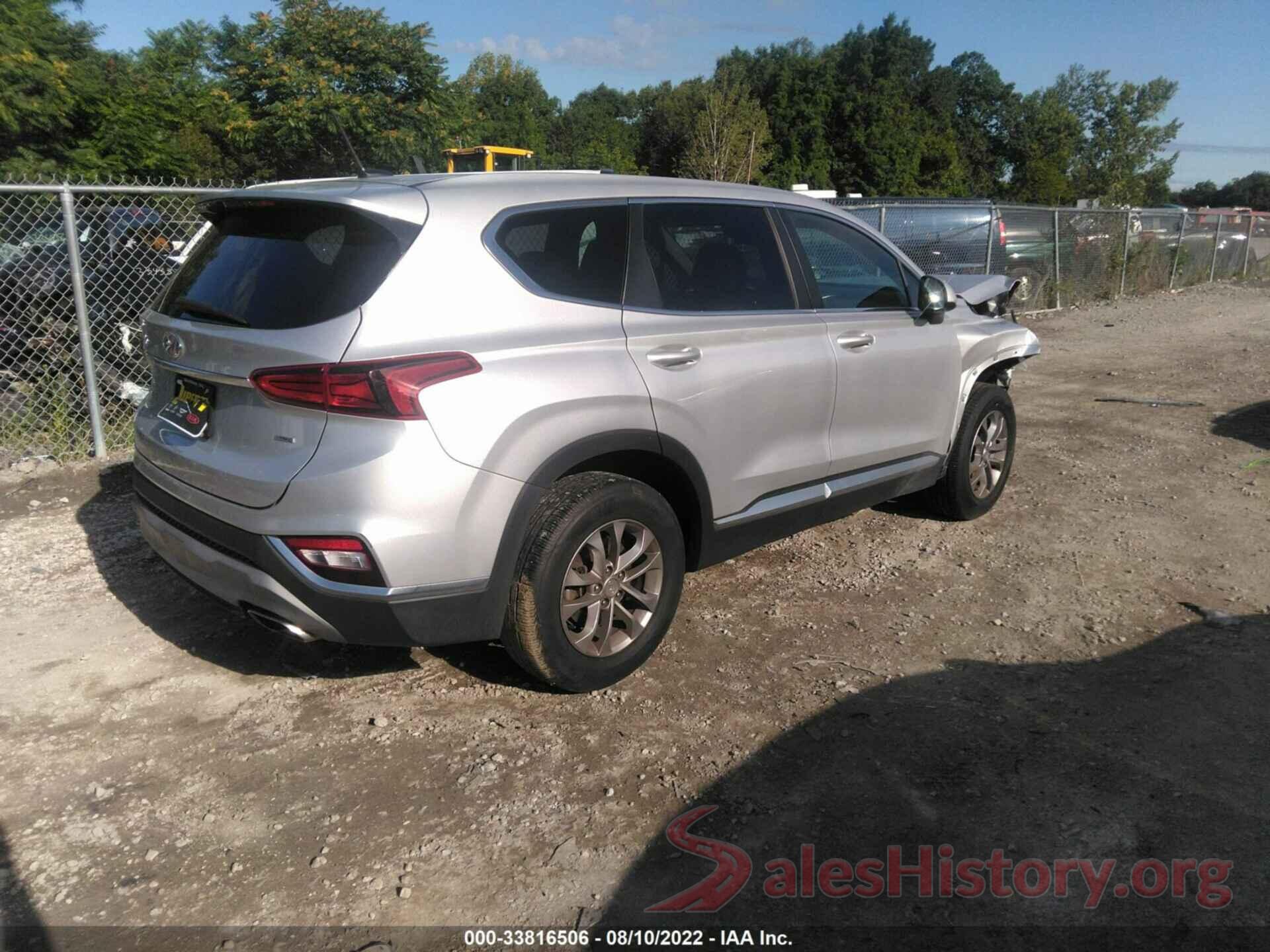 5NMS2CAD0KH001478 2019 HYUNDAI SANTA FE