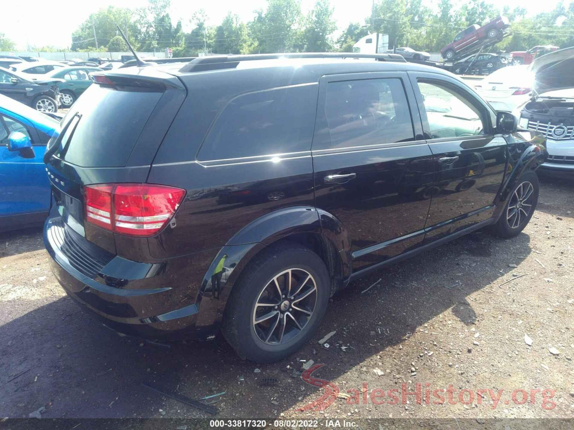 3C4PDCAB7JT353117 2018 DODGE JOURNEY