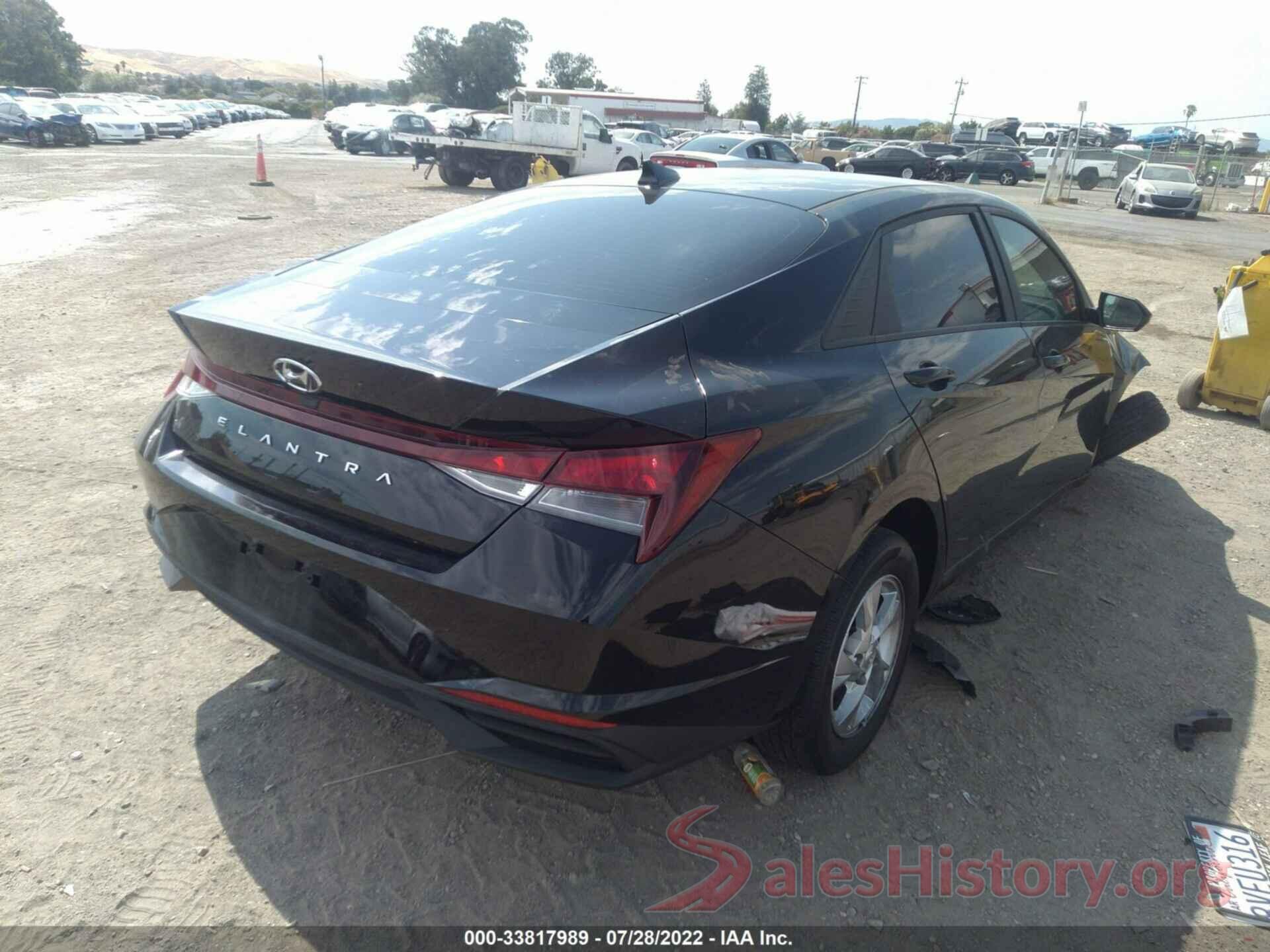 KMHLL4AG4MU071154 2021 HYUNDAI ELANTRA