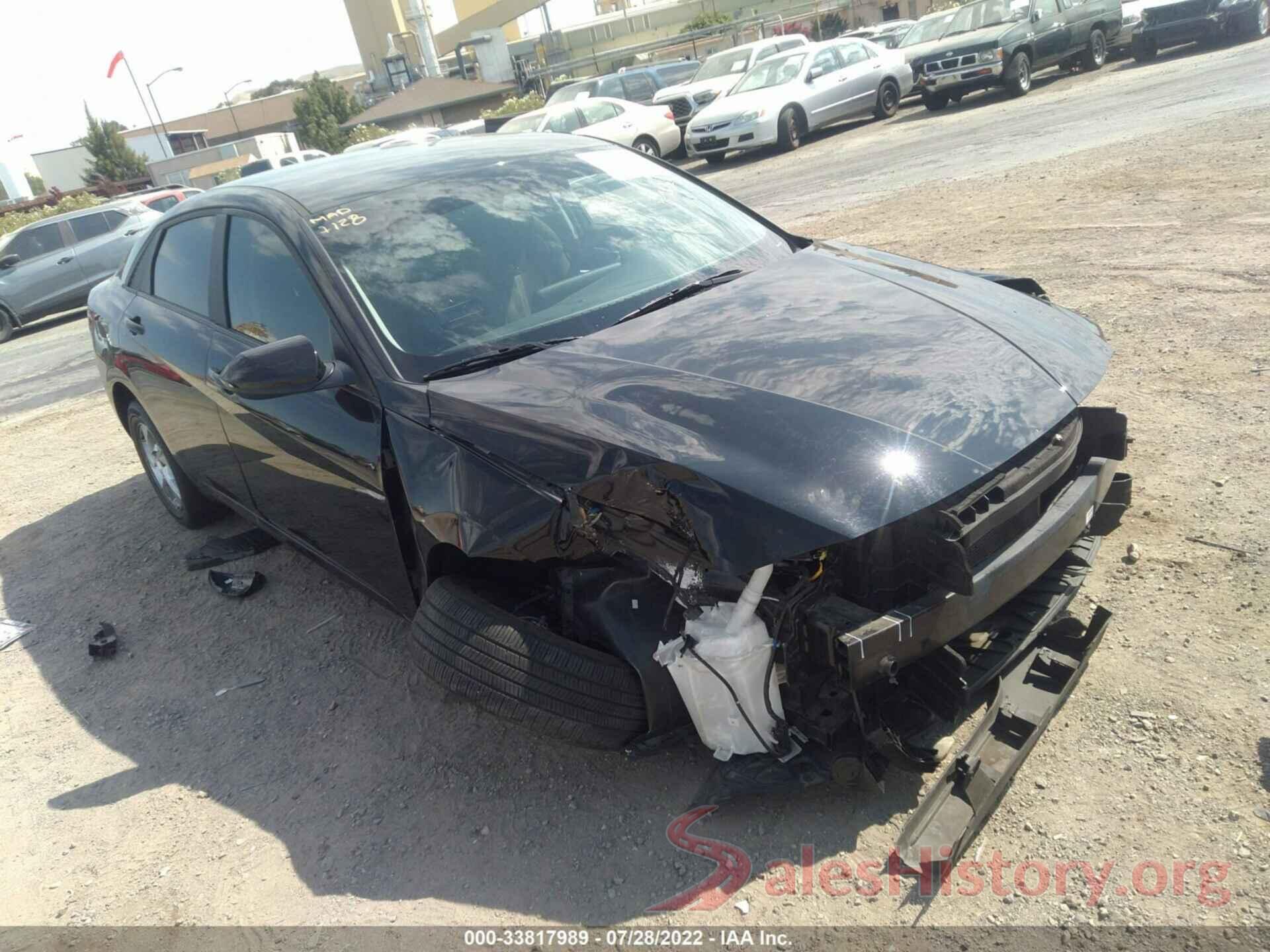 KMHLL4AG4MU071154 2021 HYUNDAI ELANTRA