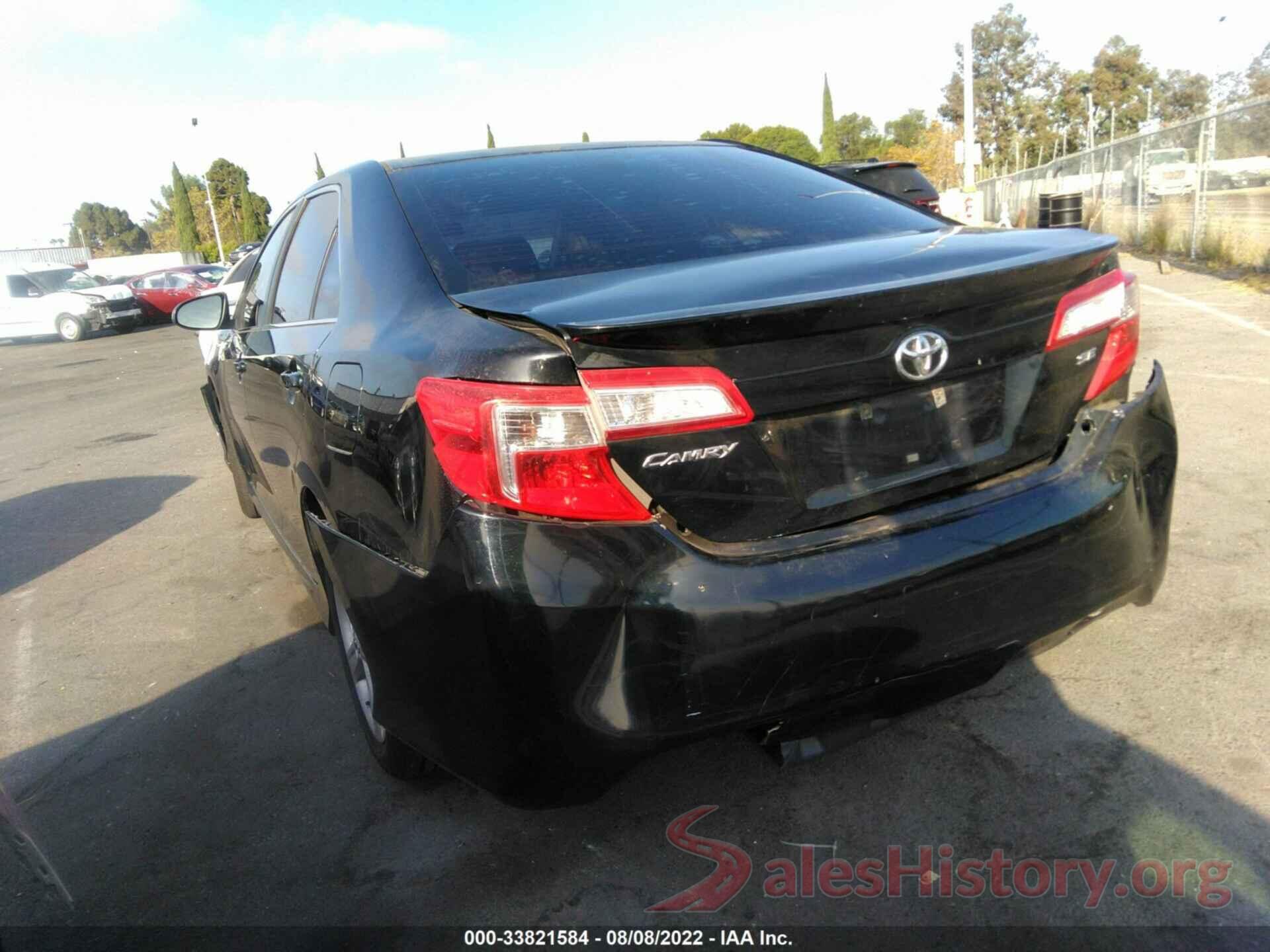 4T1BF1FK5CU609924 2012 TOYOTA CAMRY