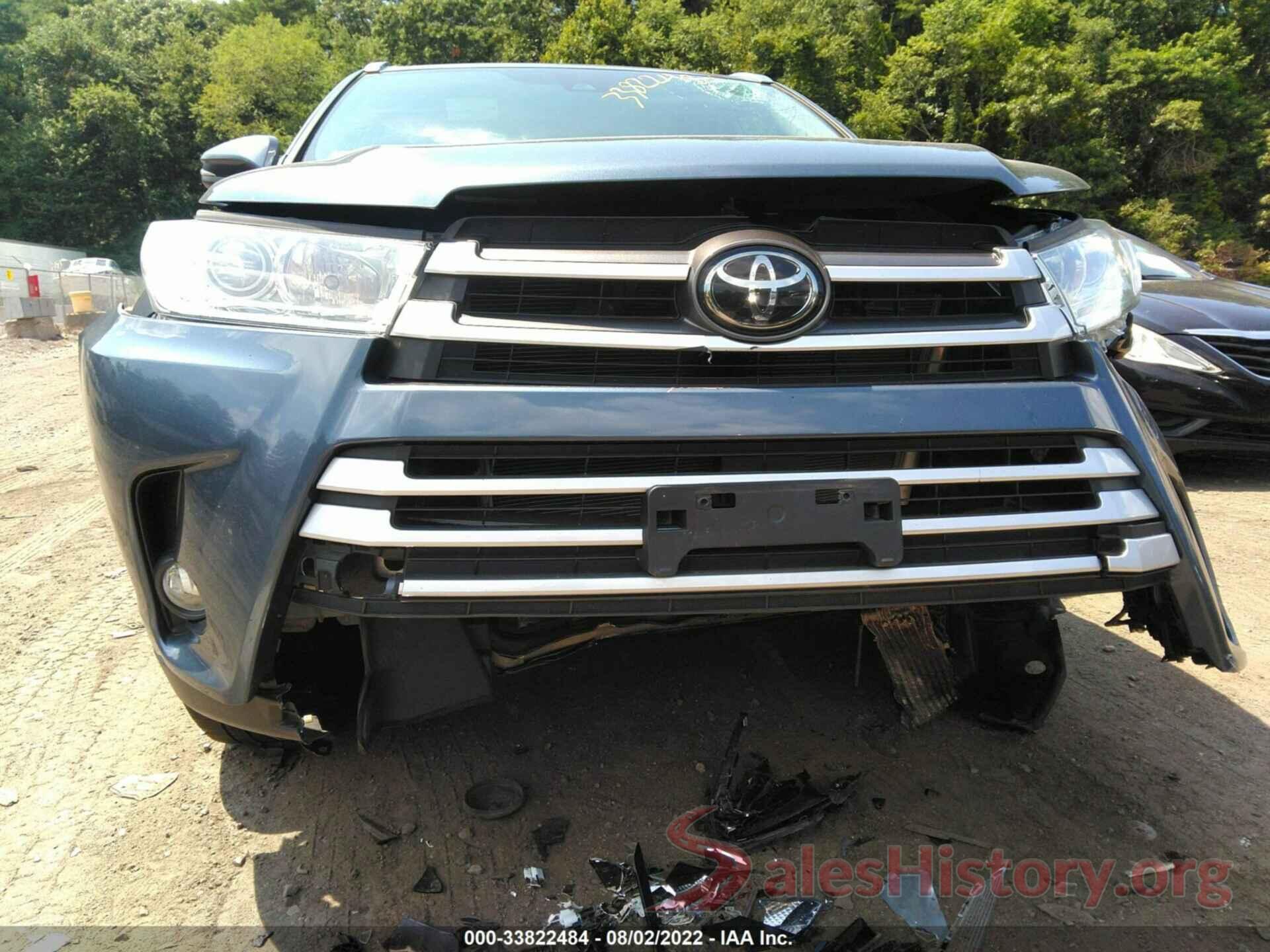 5TDJZRFH2KS996669 2019 TOYOTA HIGHLANDER