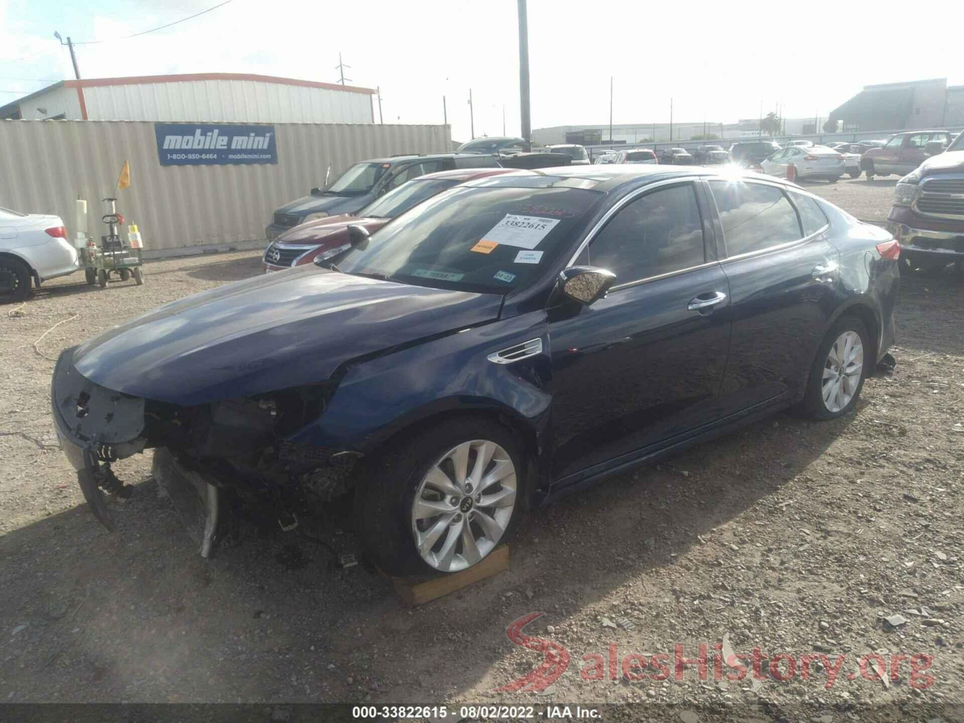 5XXGU4L39HG136900 2017 KIA OPTIMA