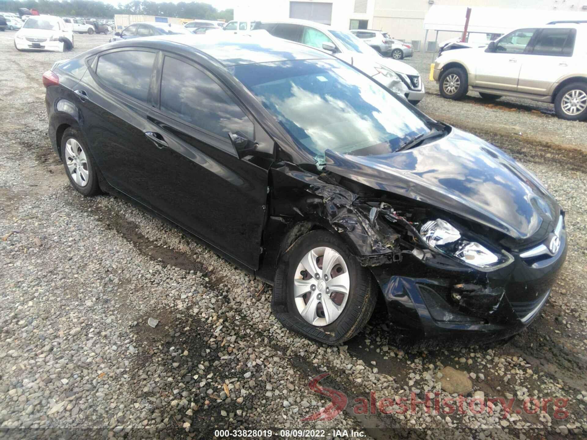 KMHDH4AE5GU583692 2016 HYUNDAI ELANTRA