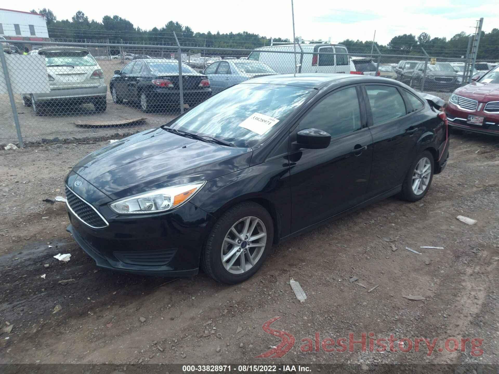 1FADP3F24JL308236 2018 FORD FOCUS