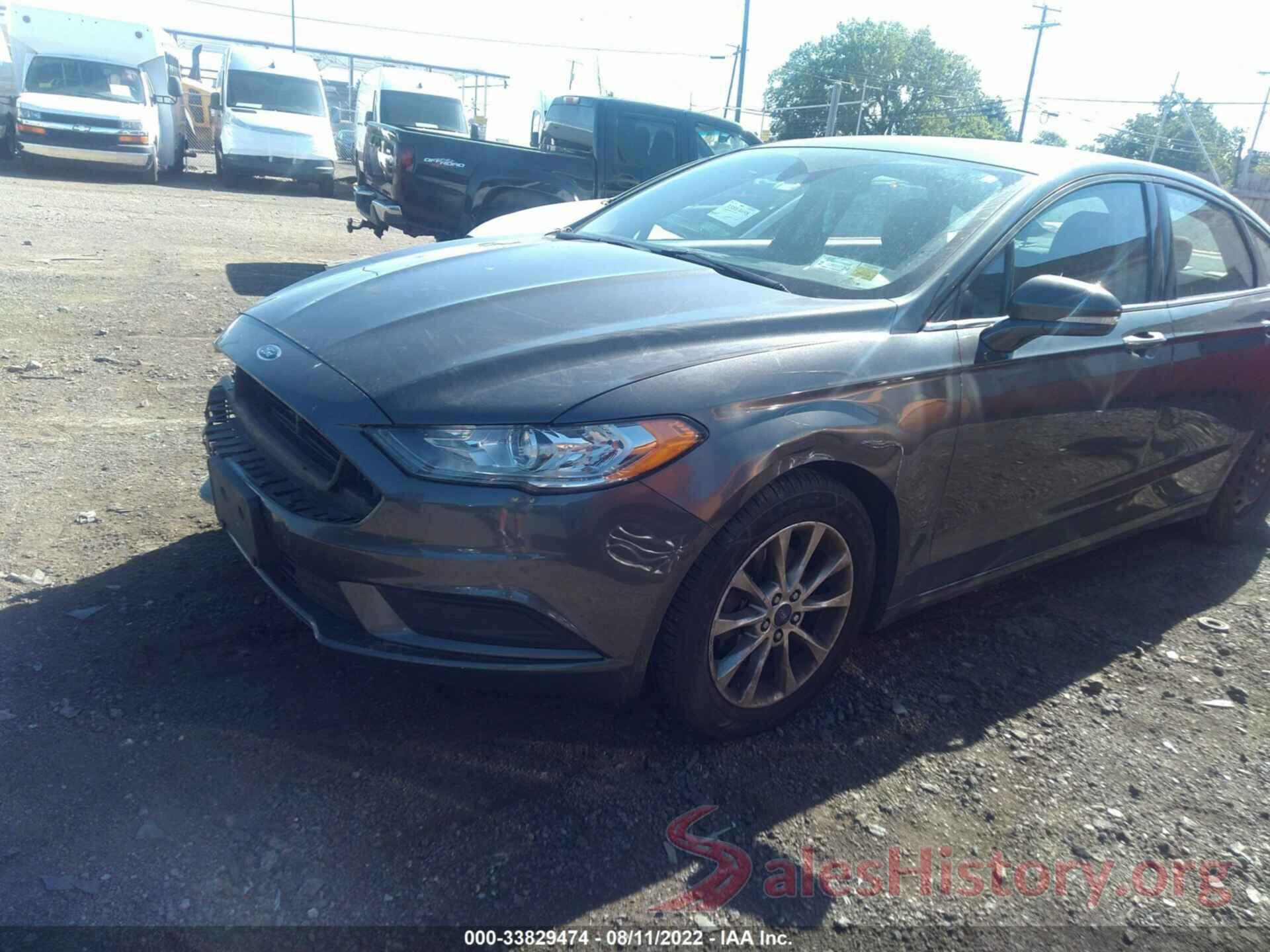 3FA6P0HD7HR123857 2017 FORD FUSION