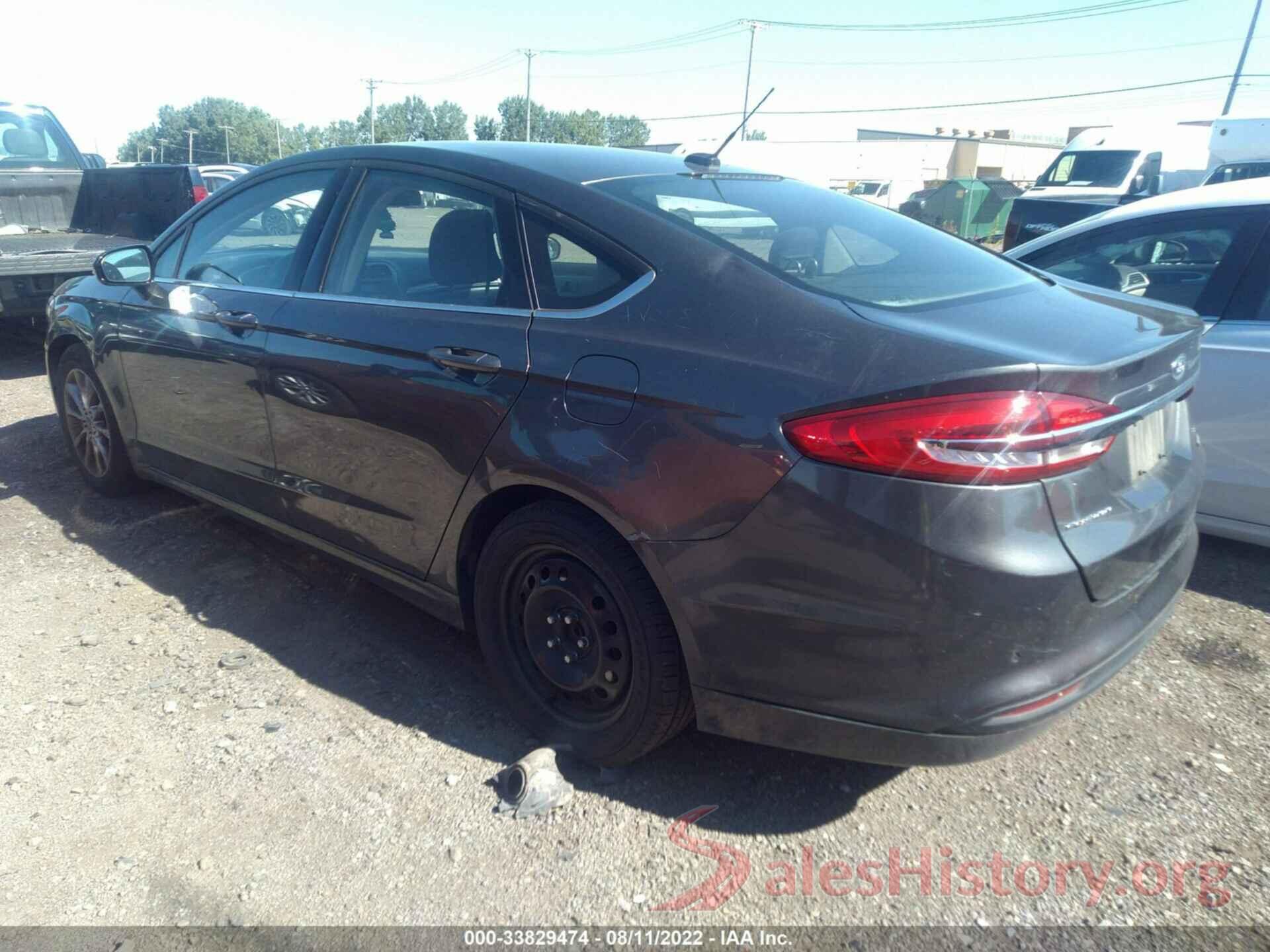 3FA6P0HD7HR123857 2017 FORD FUSION