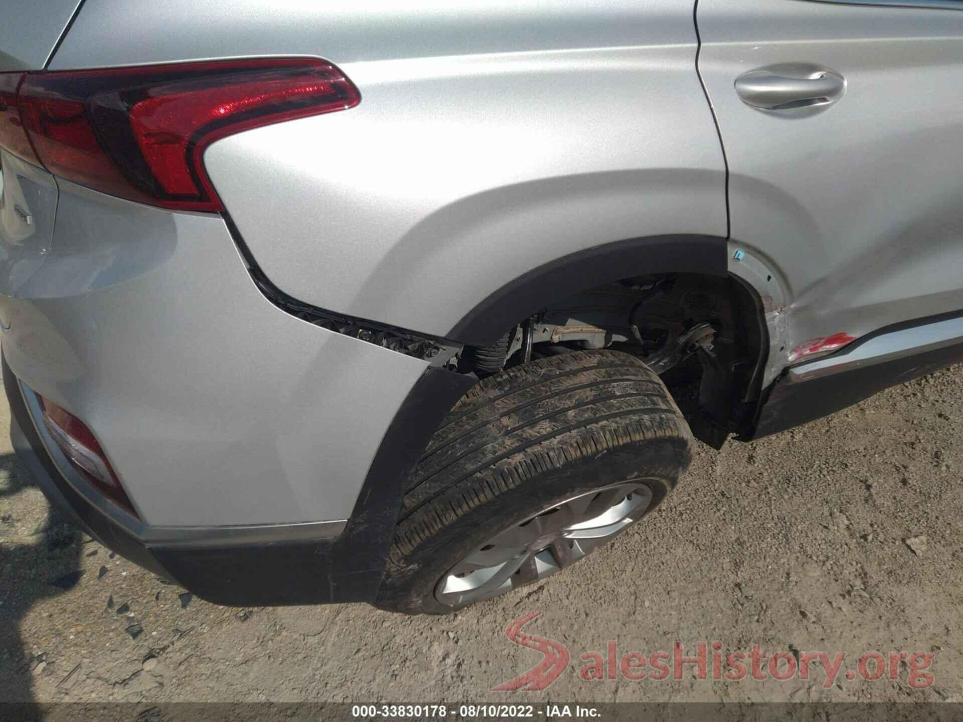 5NMS2CAD7KH105630 2019 HYUNDAI SANTA FE