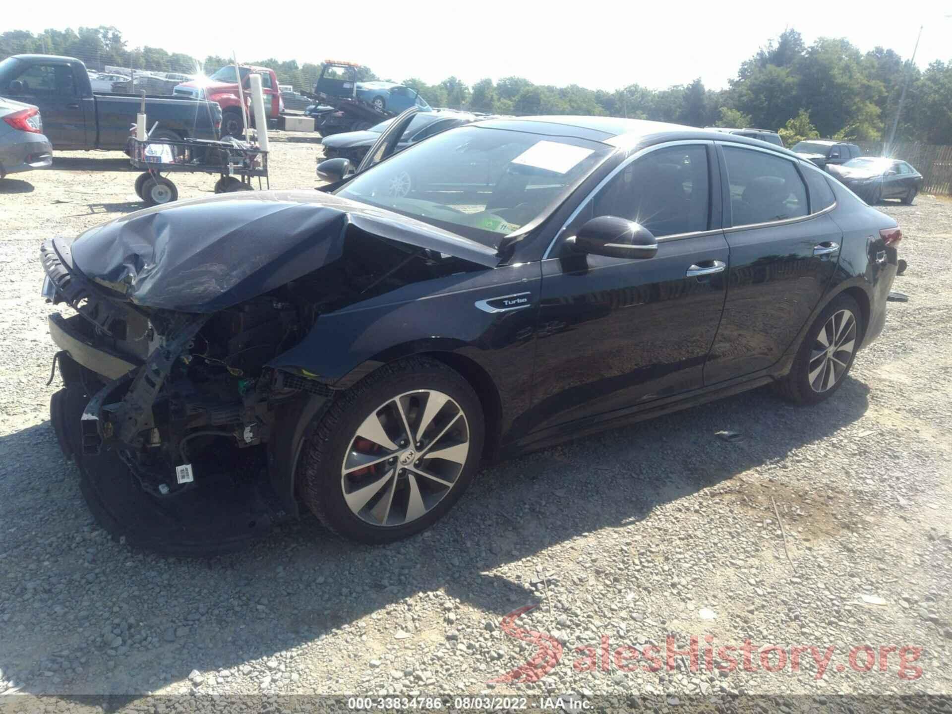 5XXGW4L22GG106539 2016 KIA OPTIMA