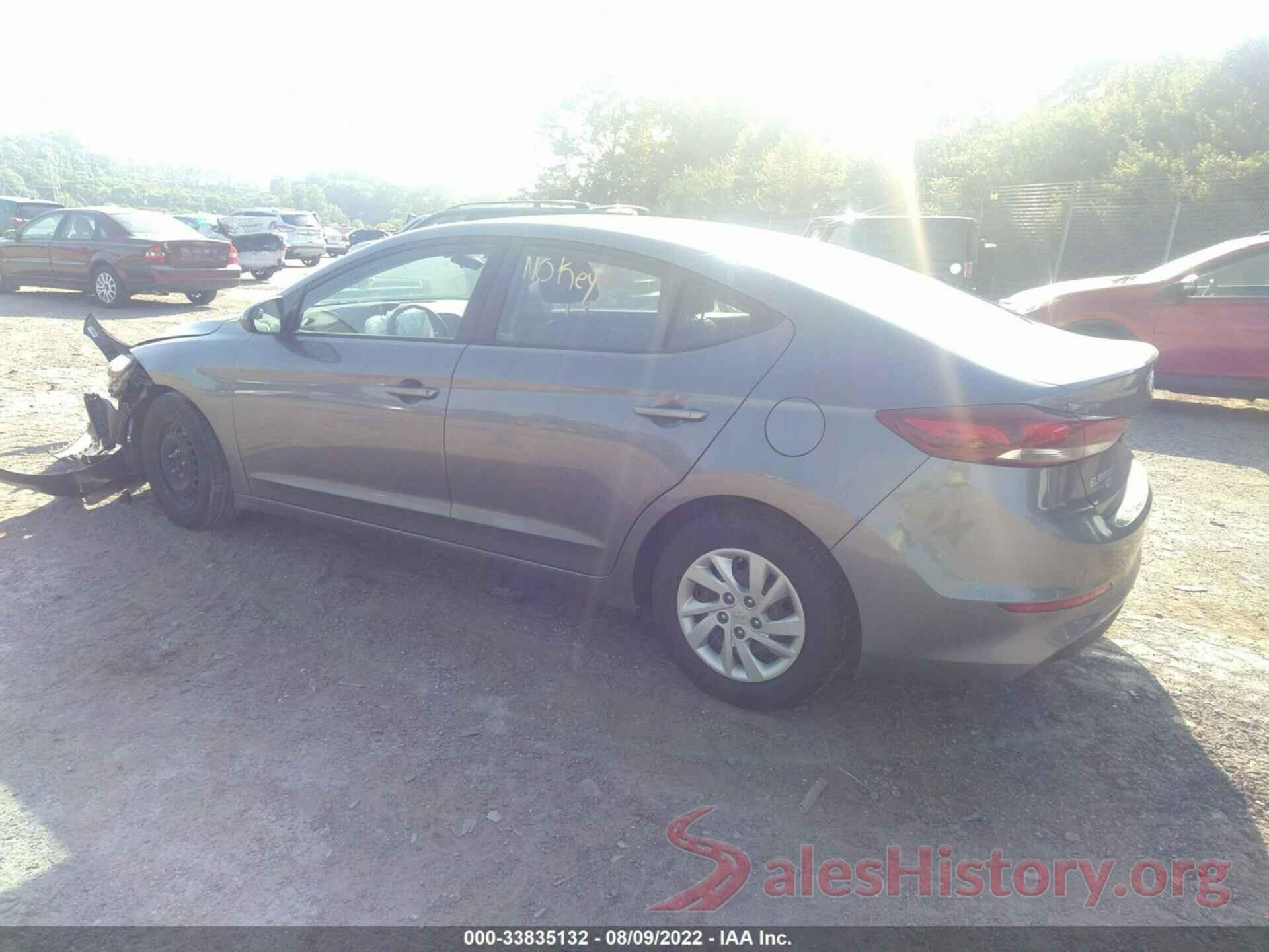 5NPD74LF8JH271140 2018 HYUNDAI ELANTRA