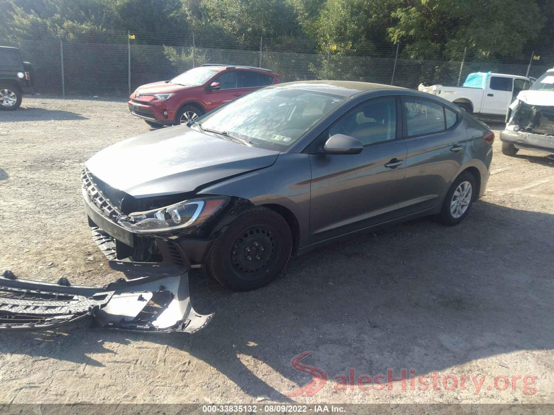 5NPD74LF8JH271140 2018 HYUNDAI ELANTRA