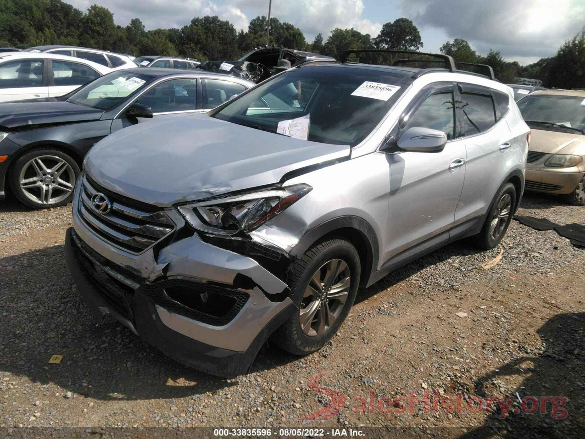 5XYZUDLBXFG304746 2015 HYUNDAI SANTA FE SPORT