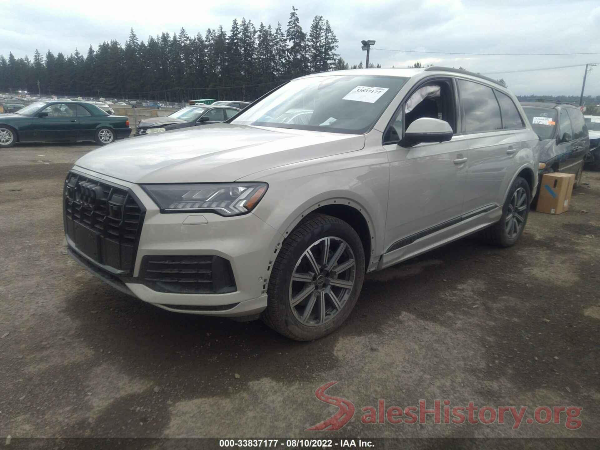 WA1LJBF76ND010133 2022 AUDI Q7