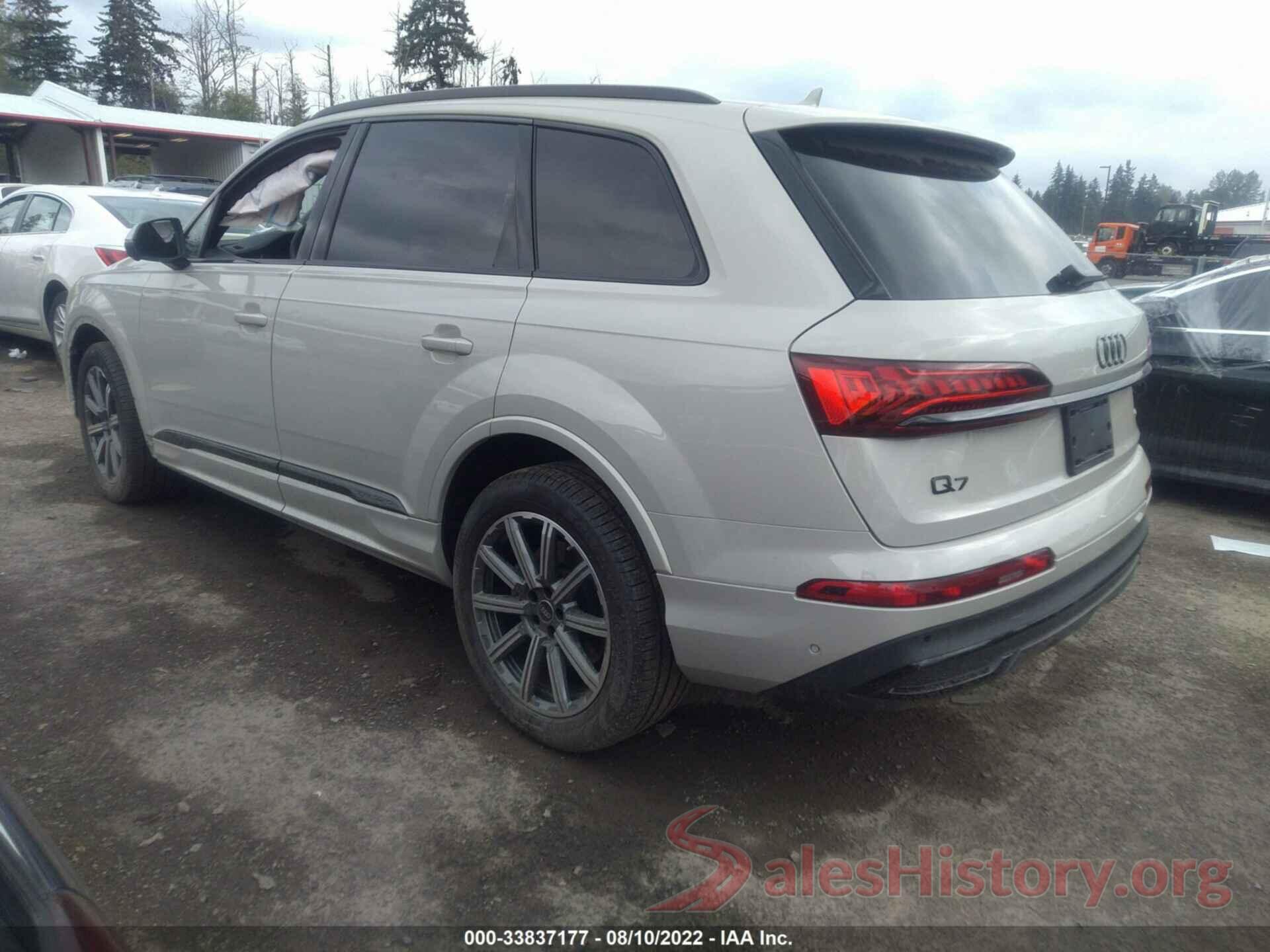 WA1LJBF76ND010133 2022 AUDI Q7