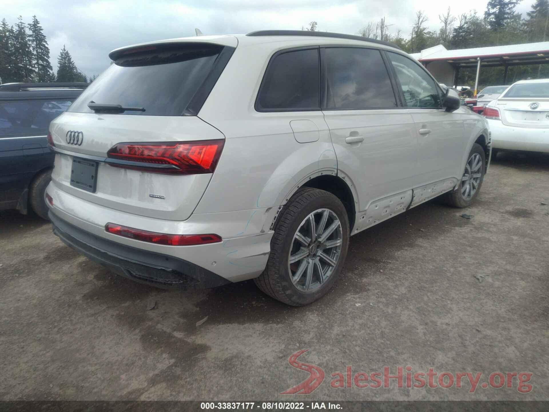 WA1LJBF76ND010133 2022 AUDI Q7