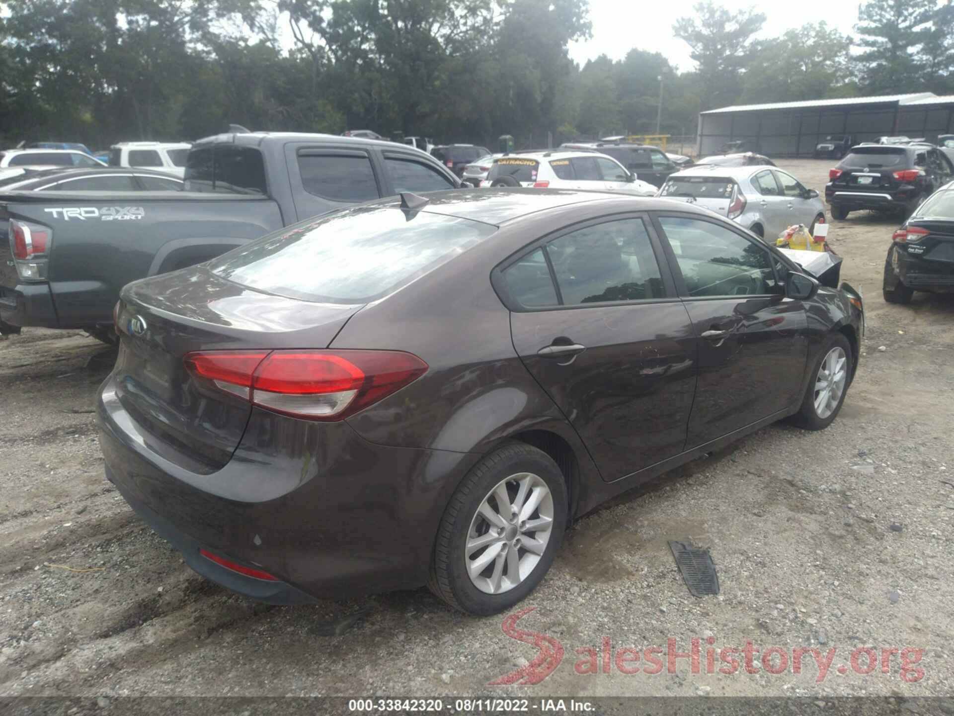 3KPFL4A77HE150727 2017 KIA FORTE