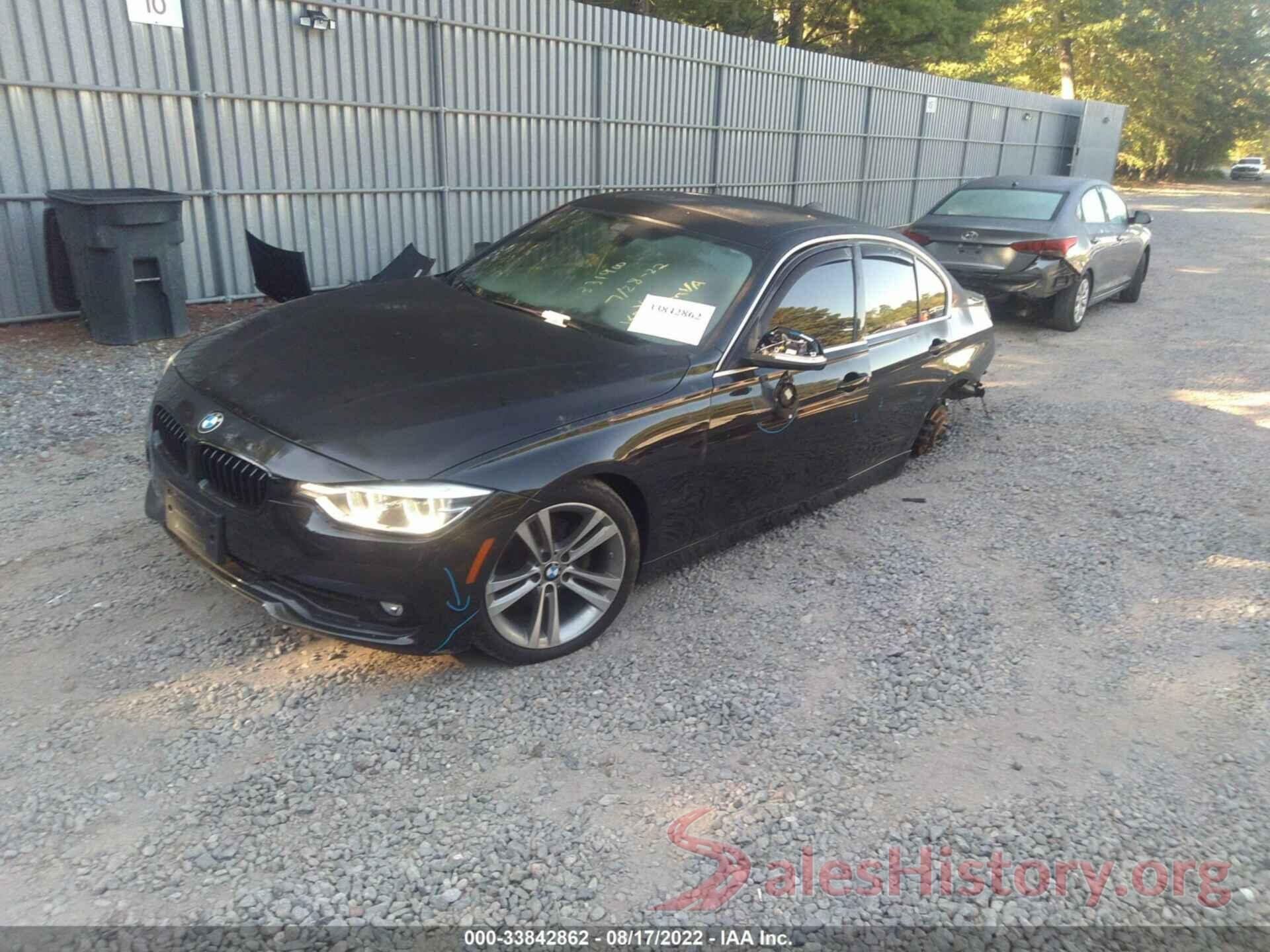 WBA8D9C53JEM34238 2018 BMW 3 SERIES