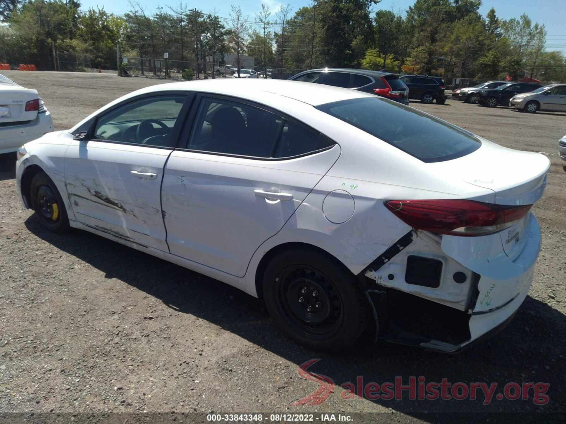 5NPD74LF9JH261796 2018 HYUNDAI ELANTRA